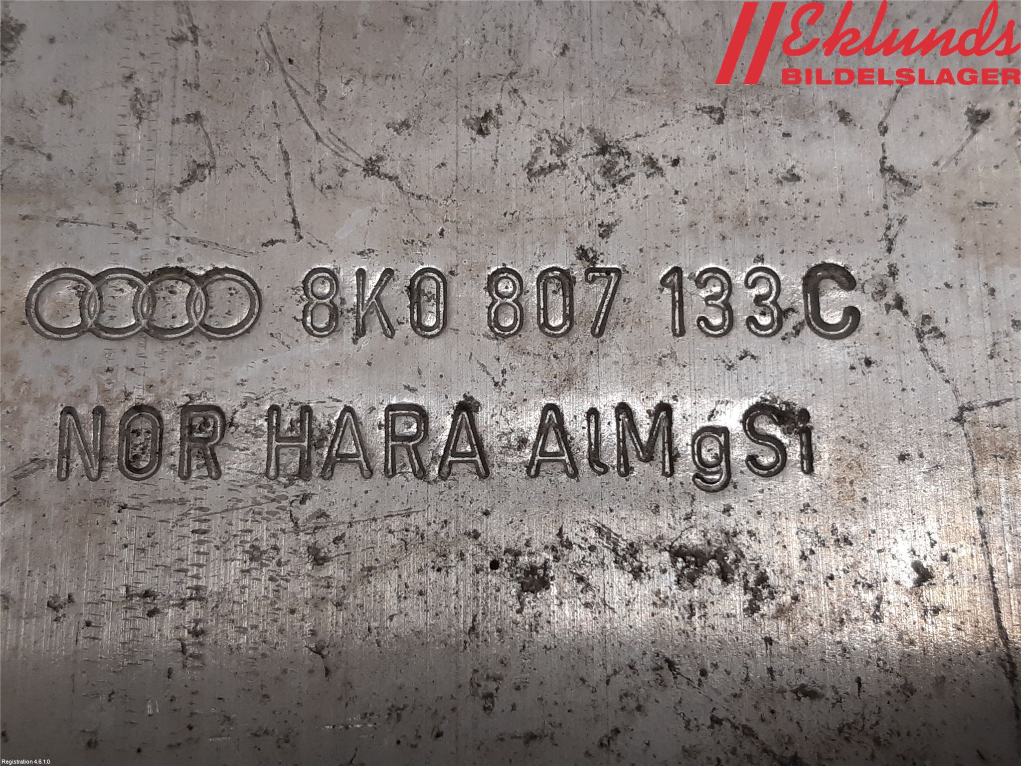 Audi A4/S4 08-11 Stötfångarbärjärn Fram