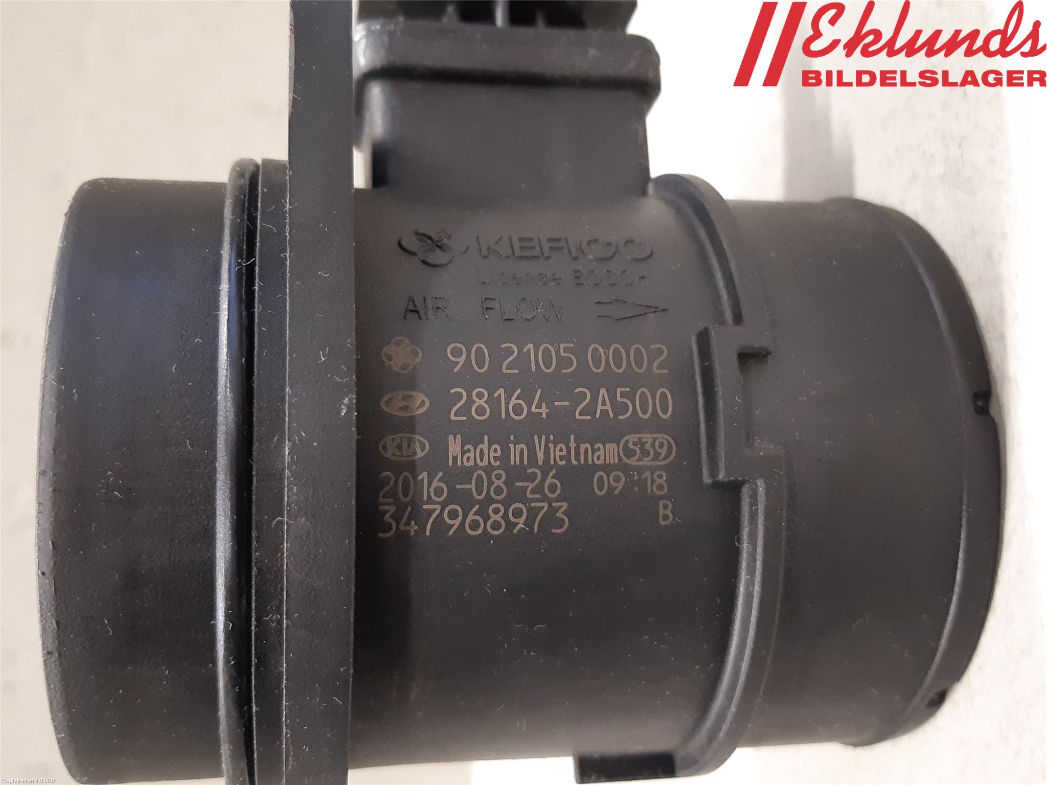 Kia OPTIMA 16-20 Injluftmassamätare