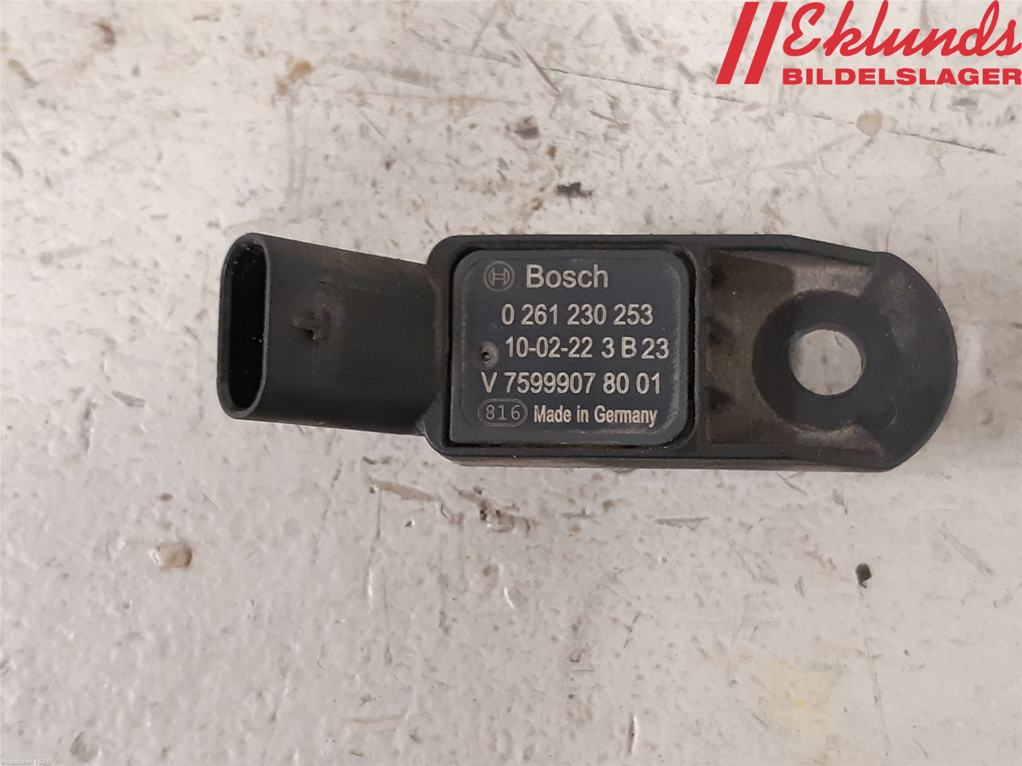 Peugeot RCZ Injmappsensor