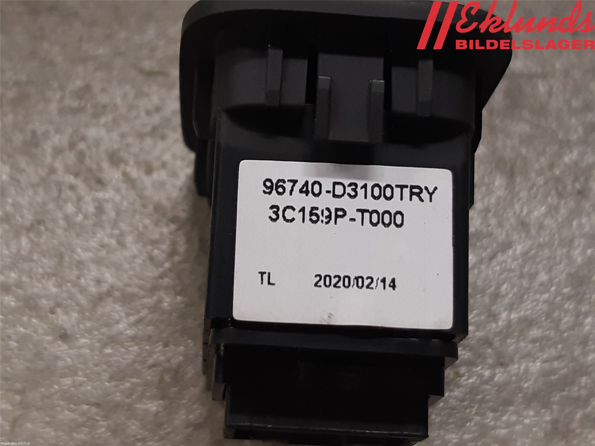 Hyundai TUCSON 05- Strömställare Baklucka