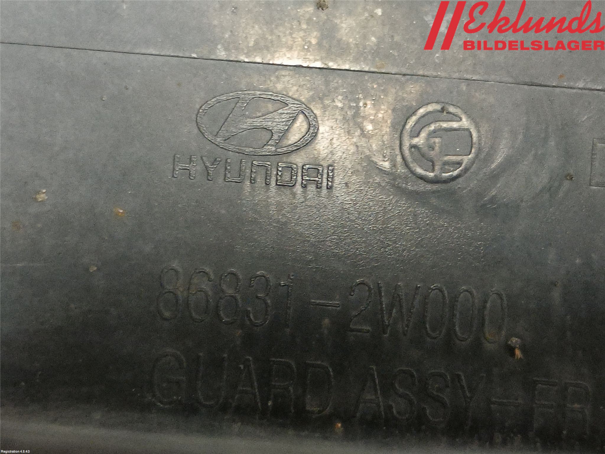 Hyundai SANTA FE 13-18 Stänkskydd