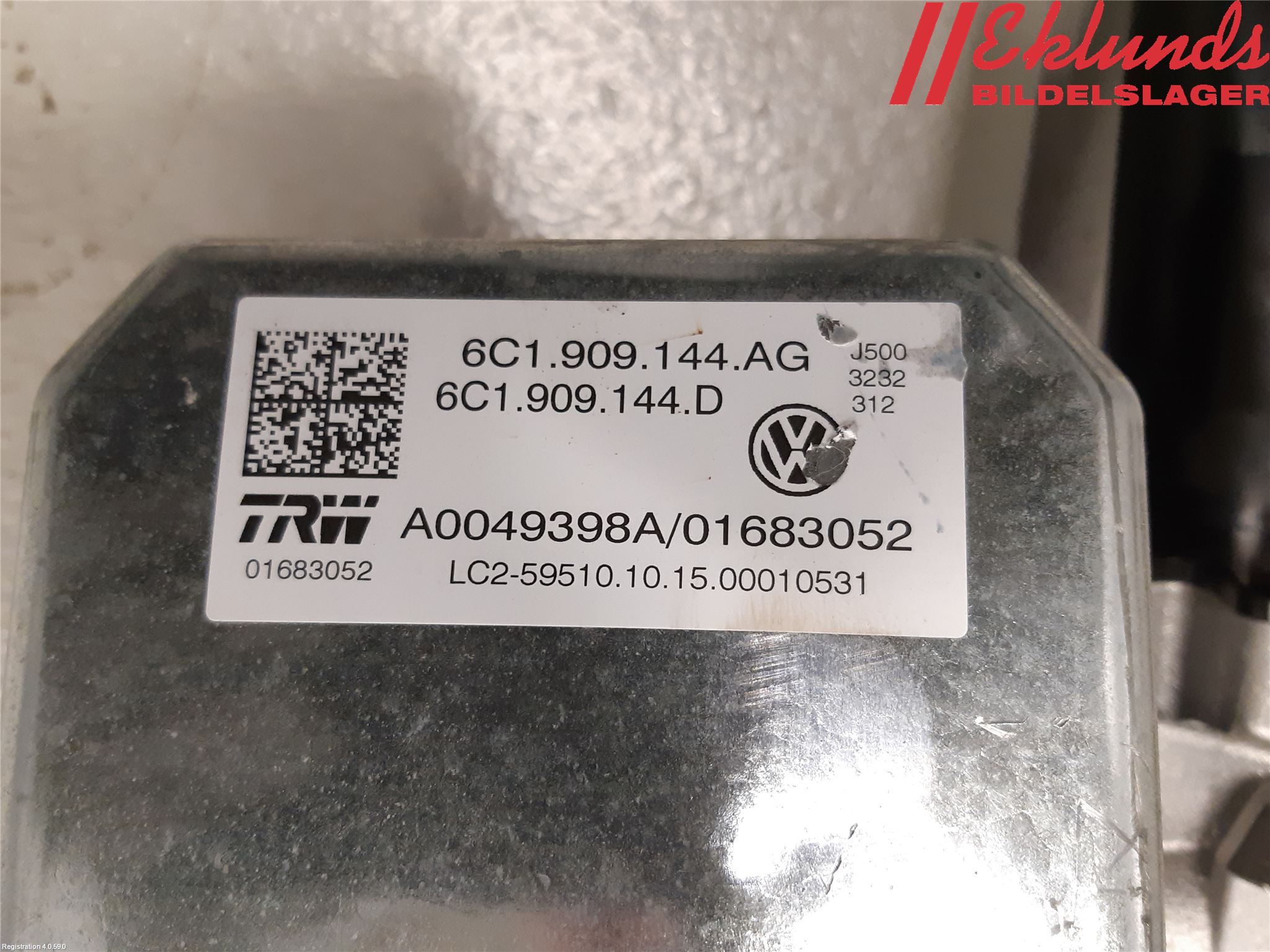 Skoda RAPID Styrservo Pump Elektrisk