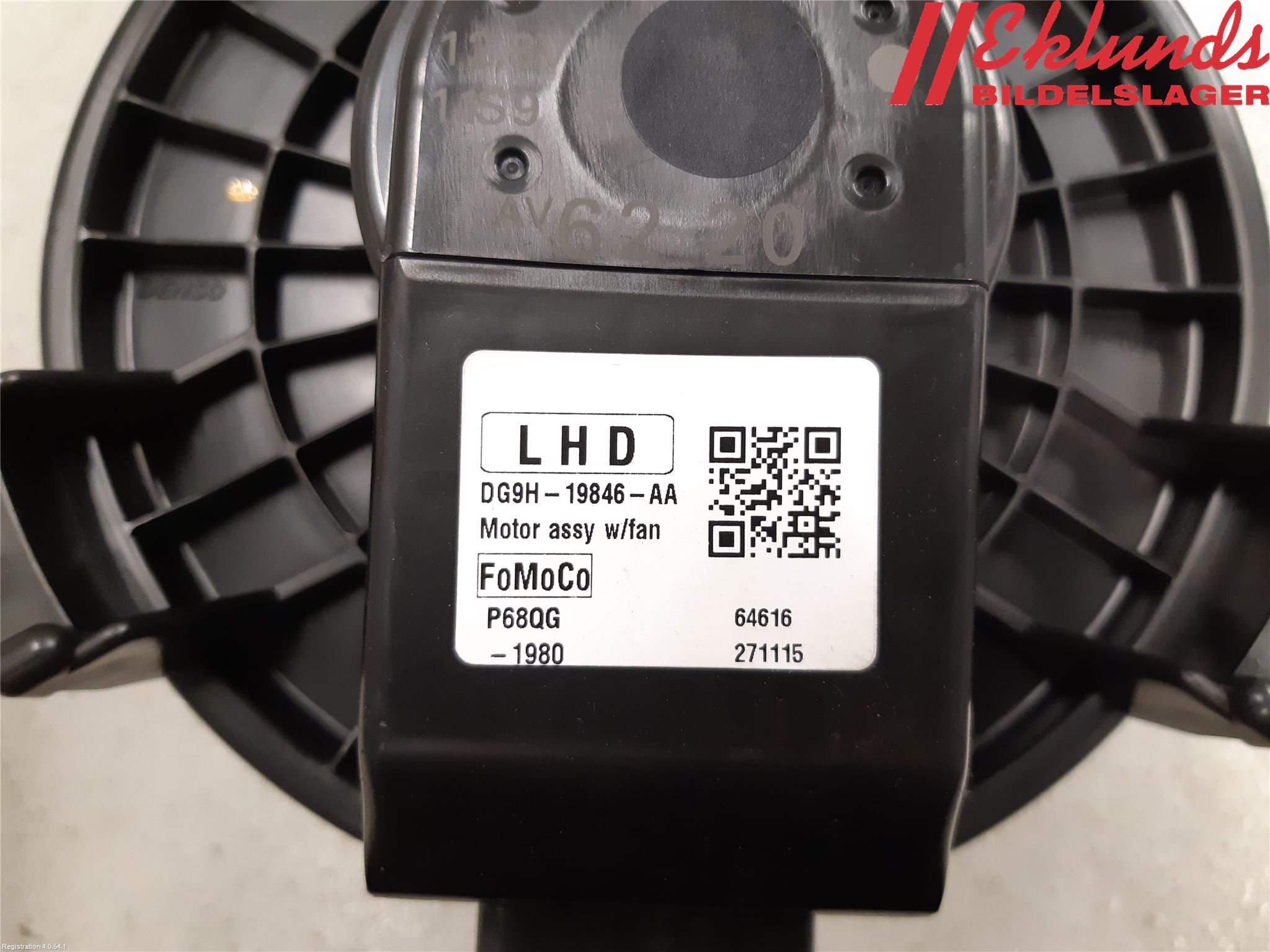 Ford MONDEO 15-22 Värmefläkt