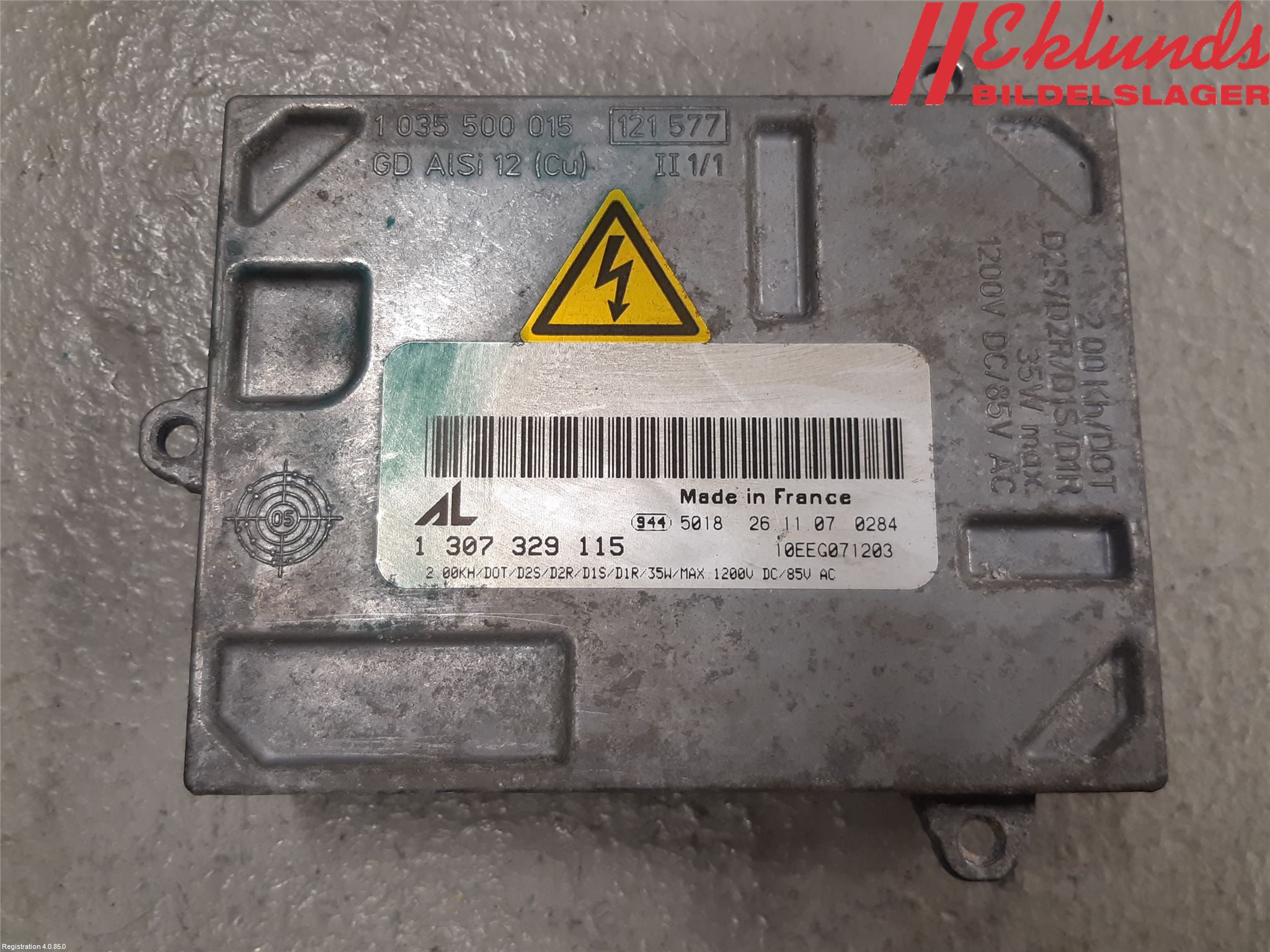 Audi A3/S3 05-13 Styrenhet Strålkastare