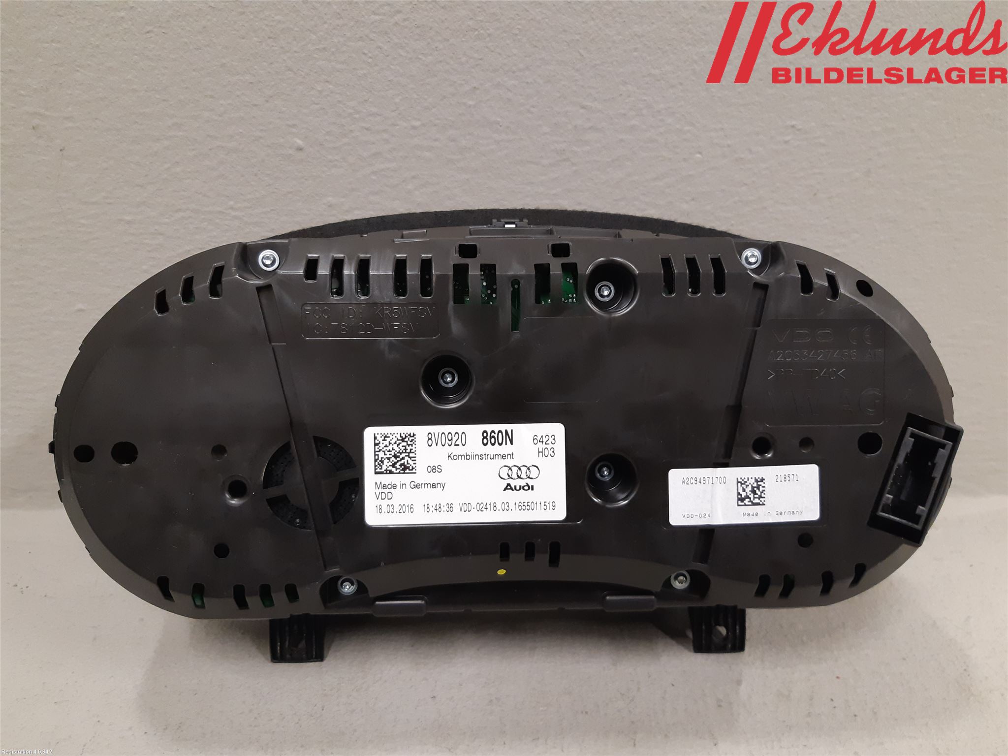 Audi A3/S3 8V 13-20 Instrument Komb