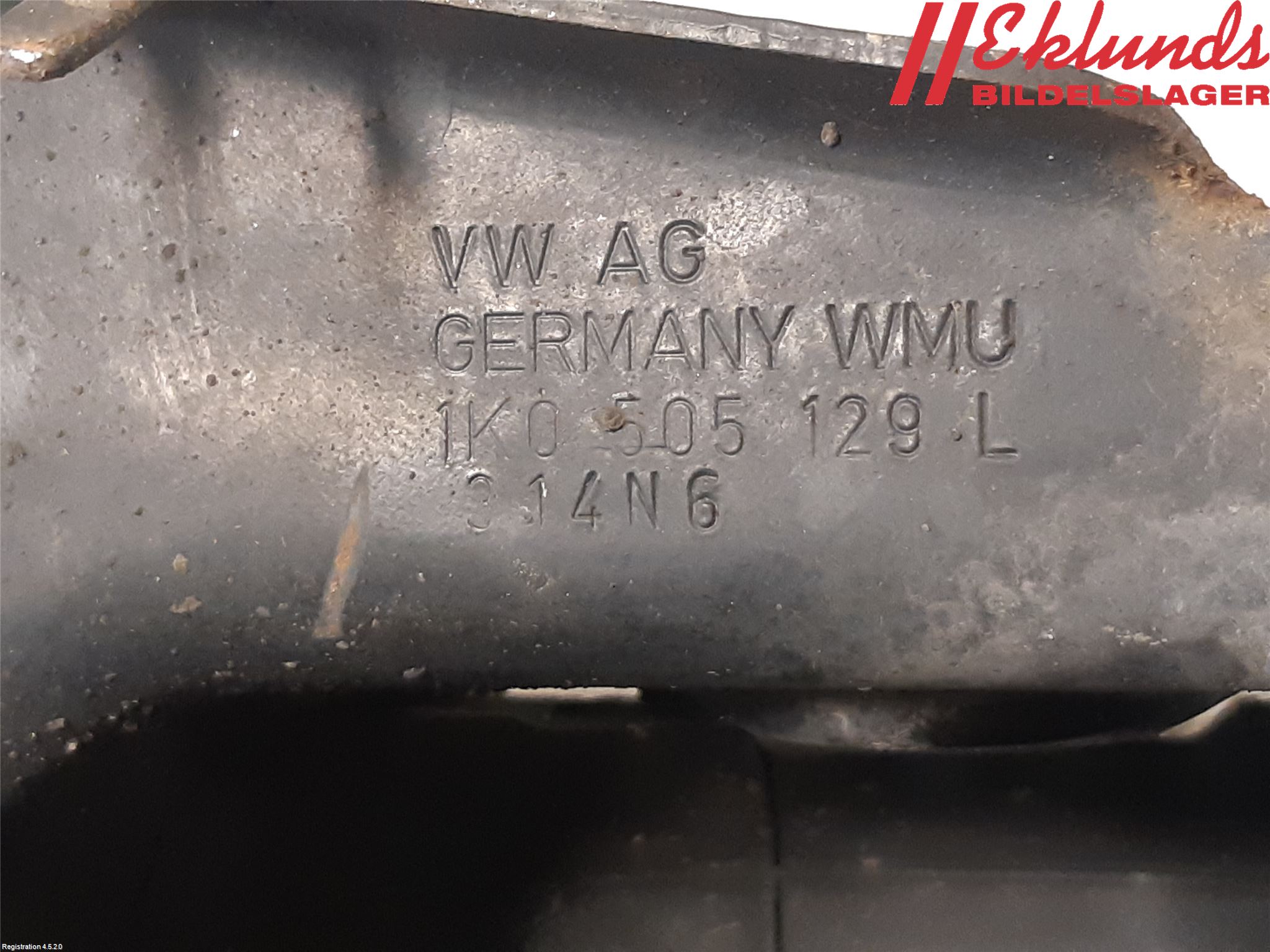 Volkswagen VW GOLF / E-GOLF VII 13-20 Bärarm Bak Vänster