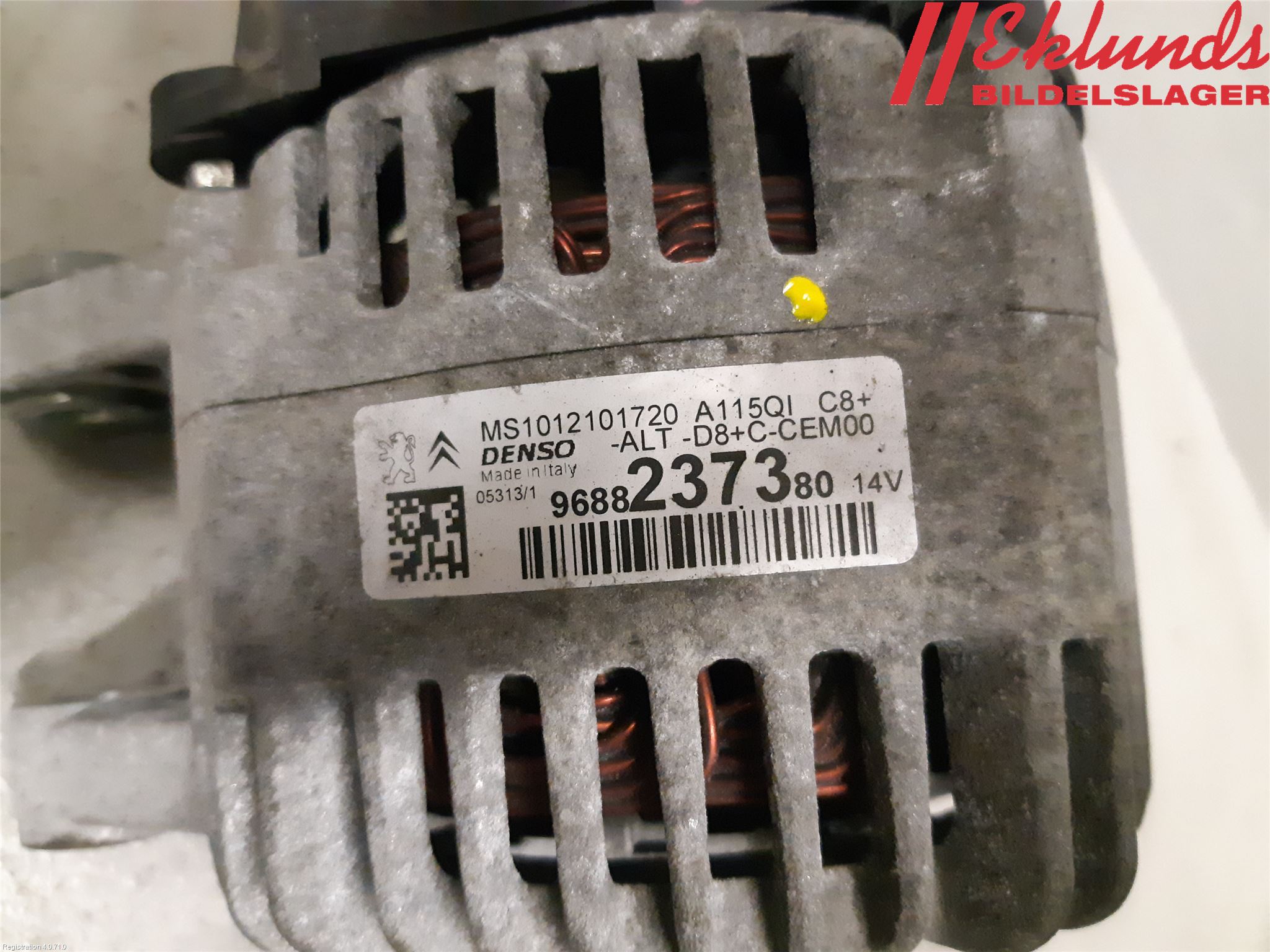 Peugeot 208 12-15 Generator