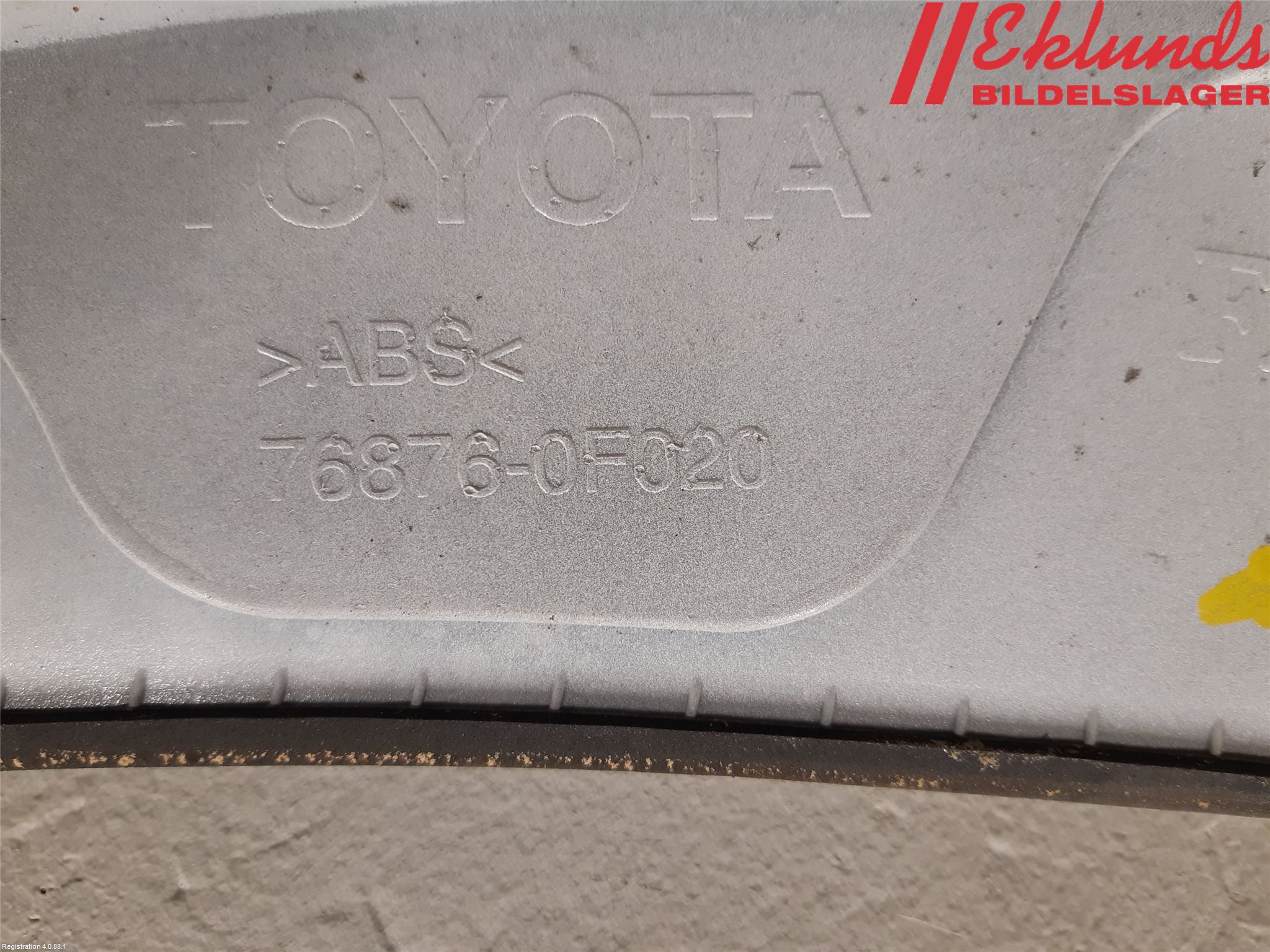 Toyota VERSO 09-18 Spoiler Baklucka