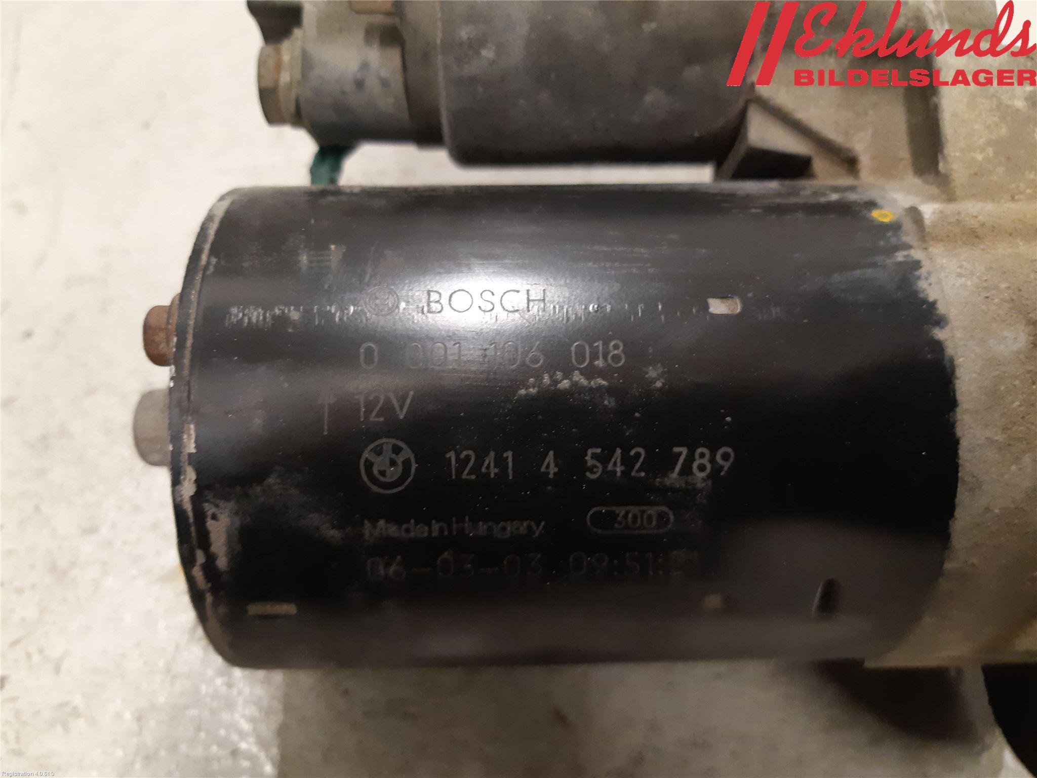 Mini COUPE R50/53 01-06 Startmotor