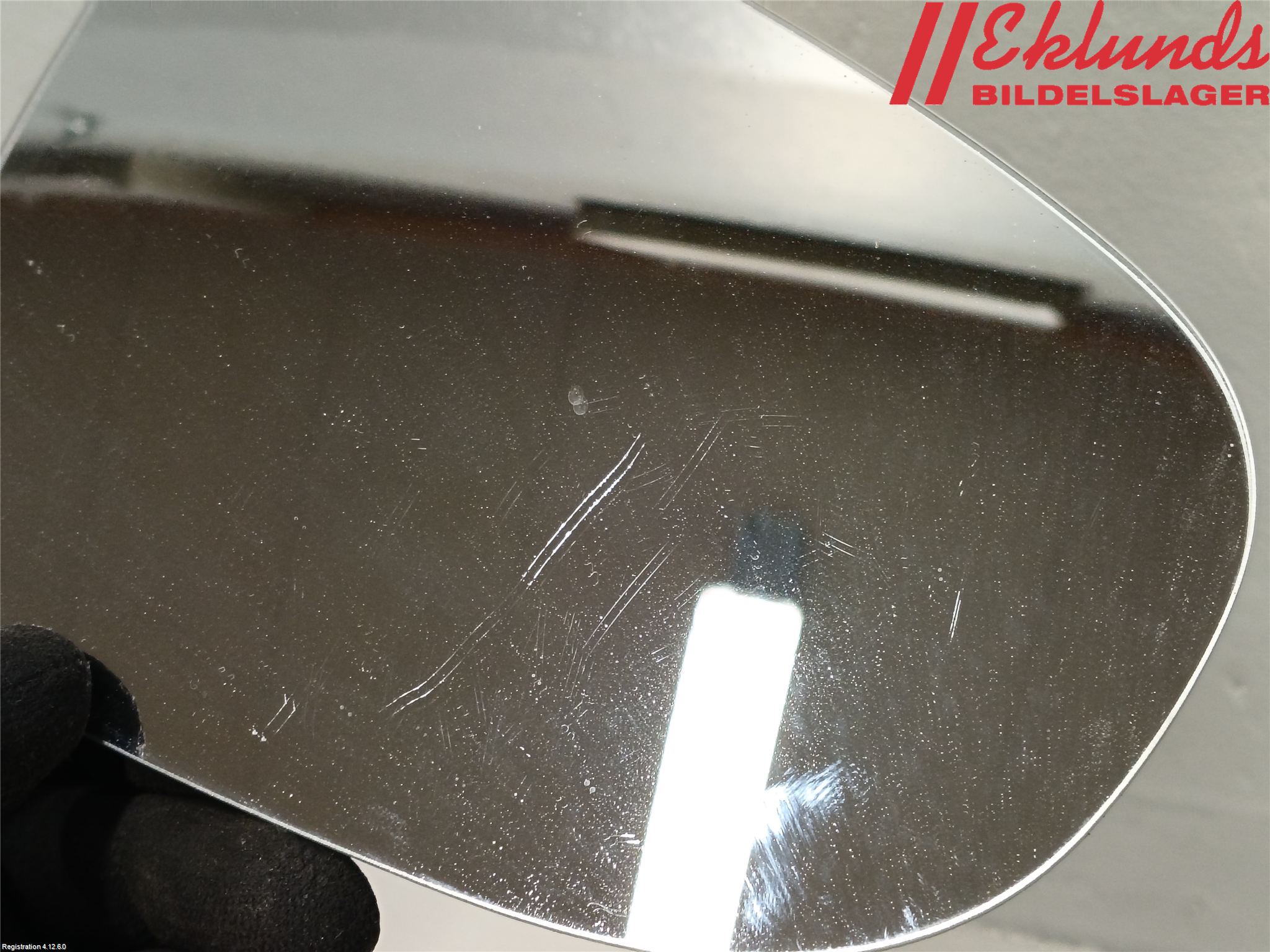 Volkswagen VW GOLF VI 09-13 Spegelglas Hö