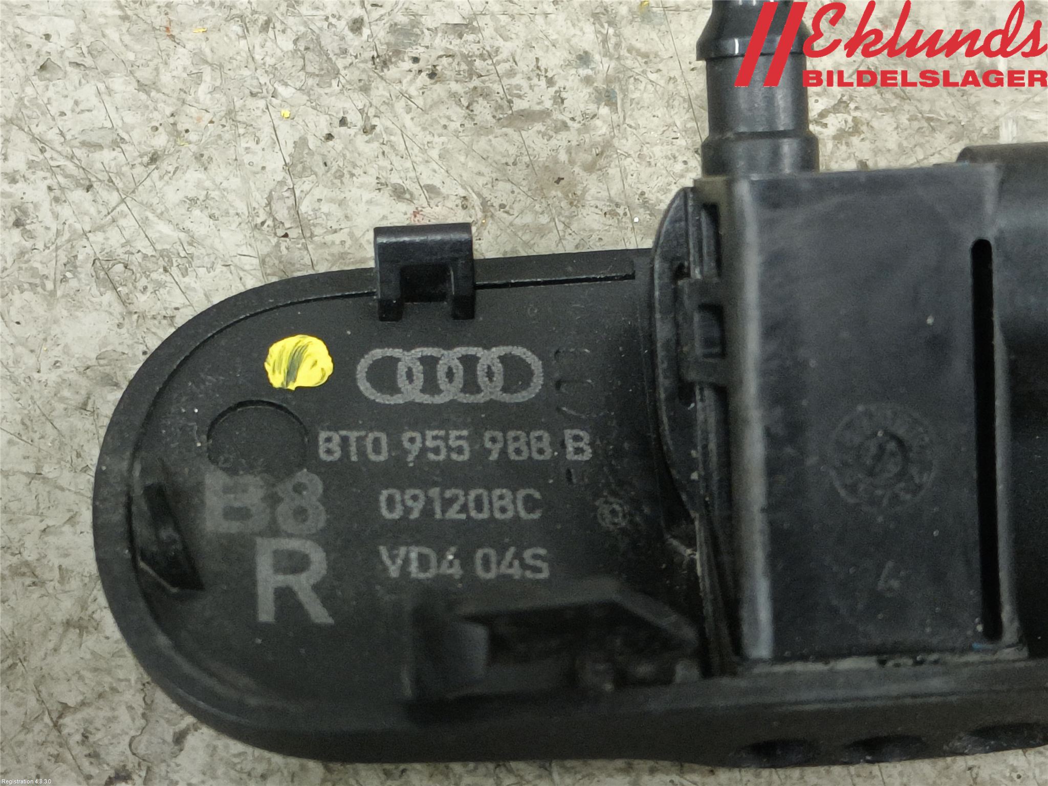 Audi A4/S4 08-11 Spolarmunstycke Rutor