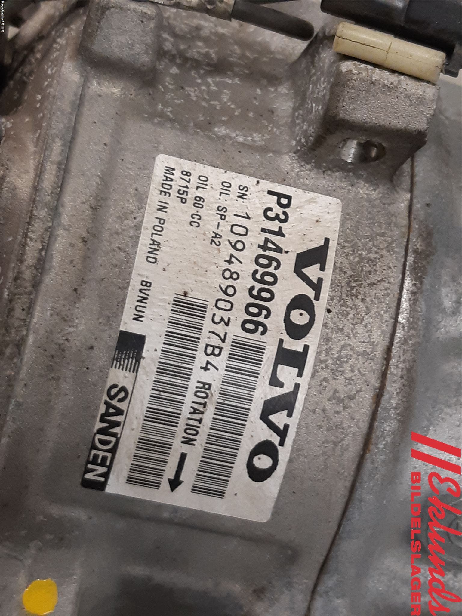 Volvo V40 12-19 Ac Kompressor