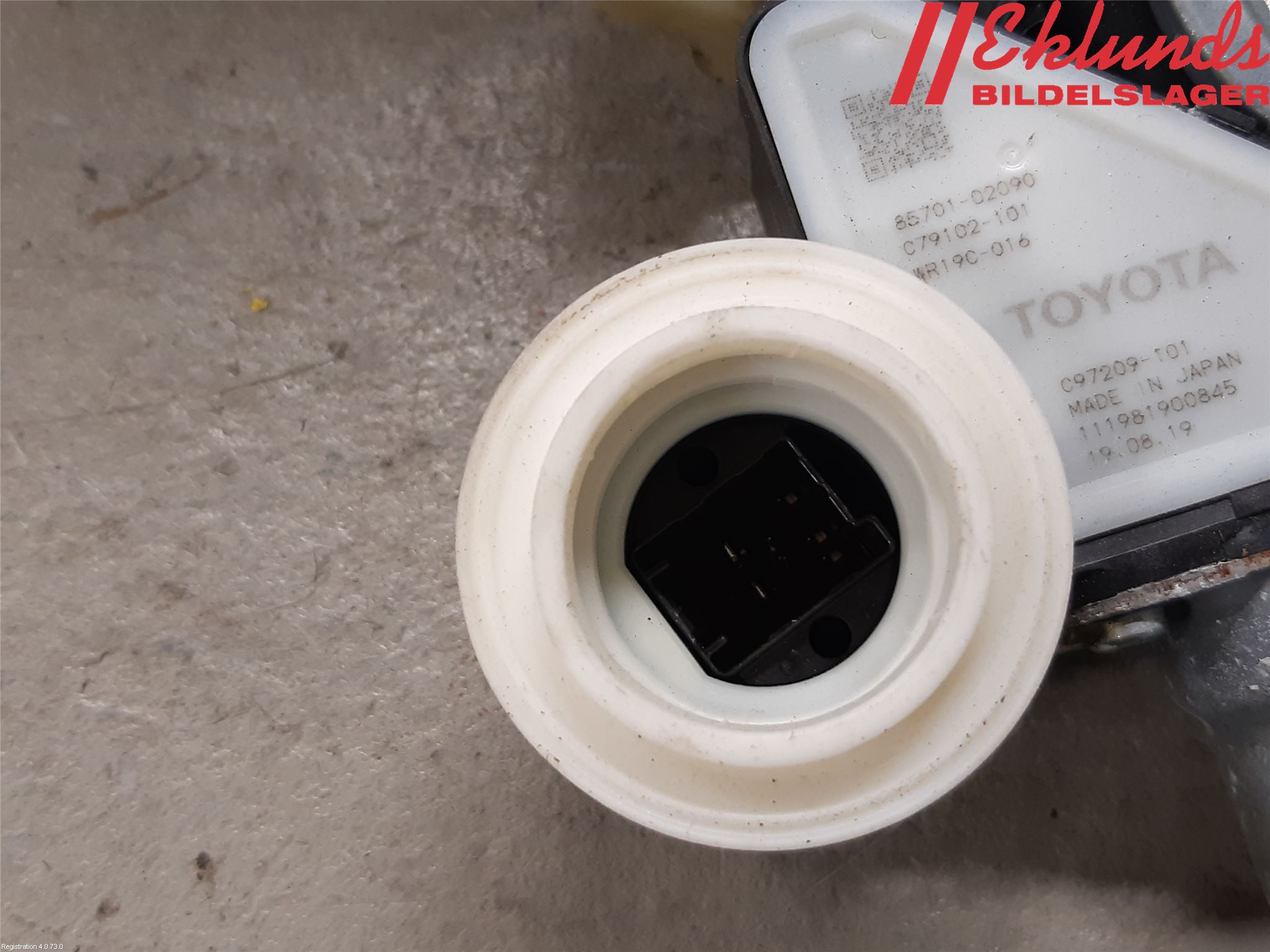 Toyota COROLLA 19- Fönsterhiss El Kompl