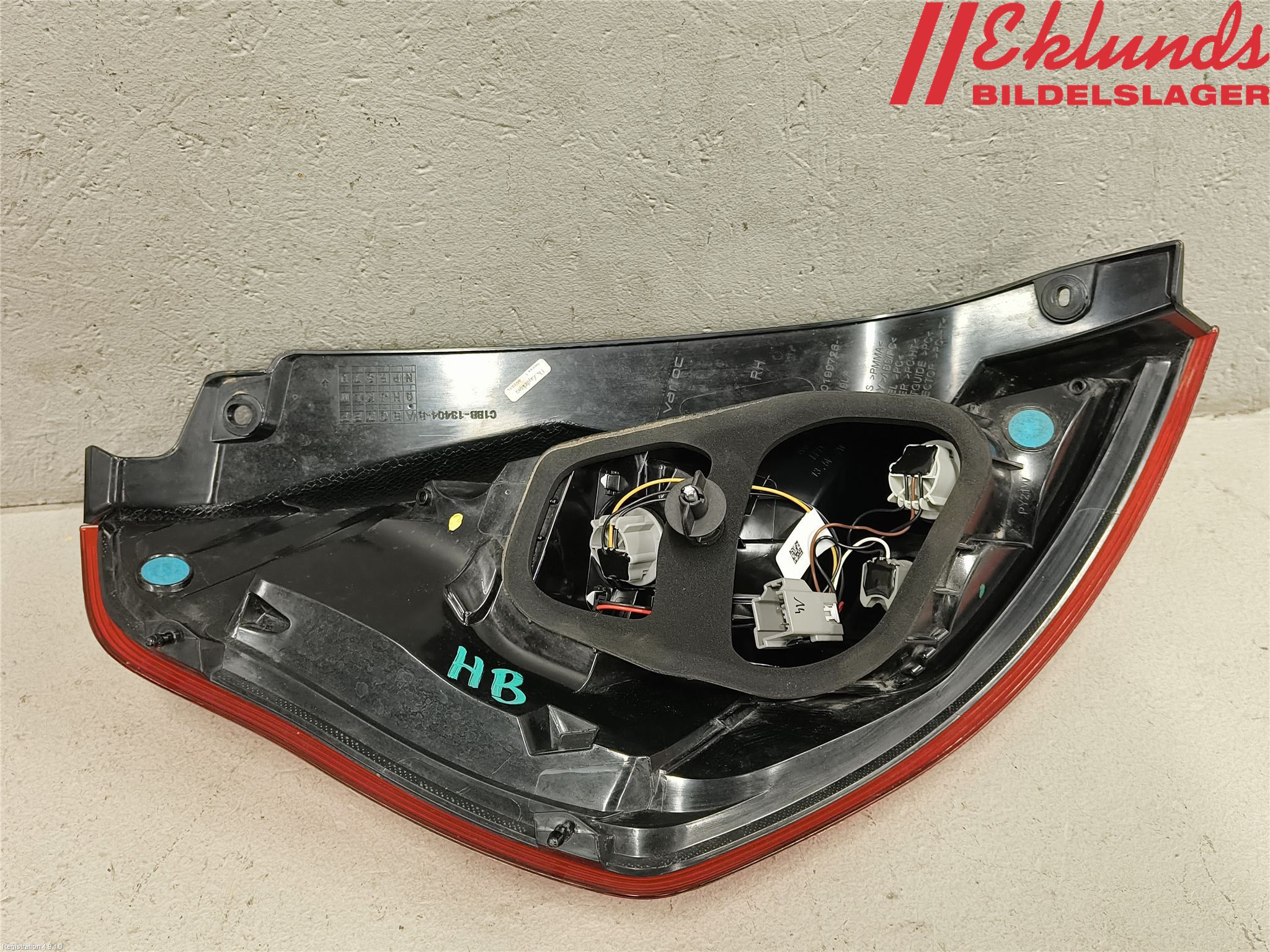 Ford FIESTA 13-17 Bakljus Höger