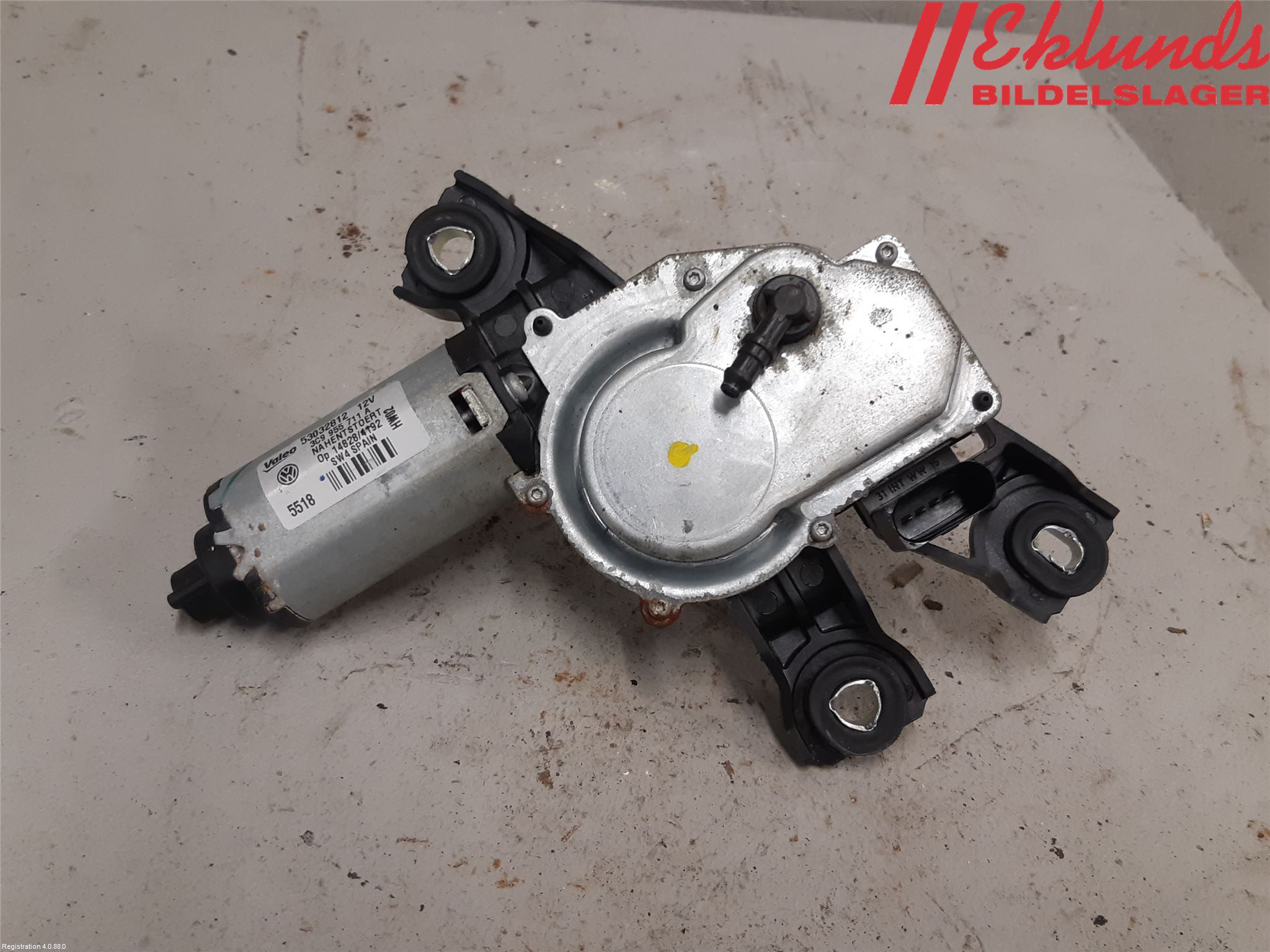 Volkswagen VW PASSAT 05-11 Torkarmotor Baklucka
