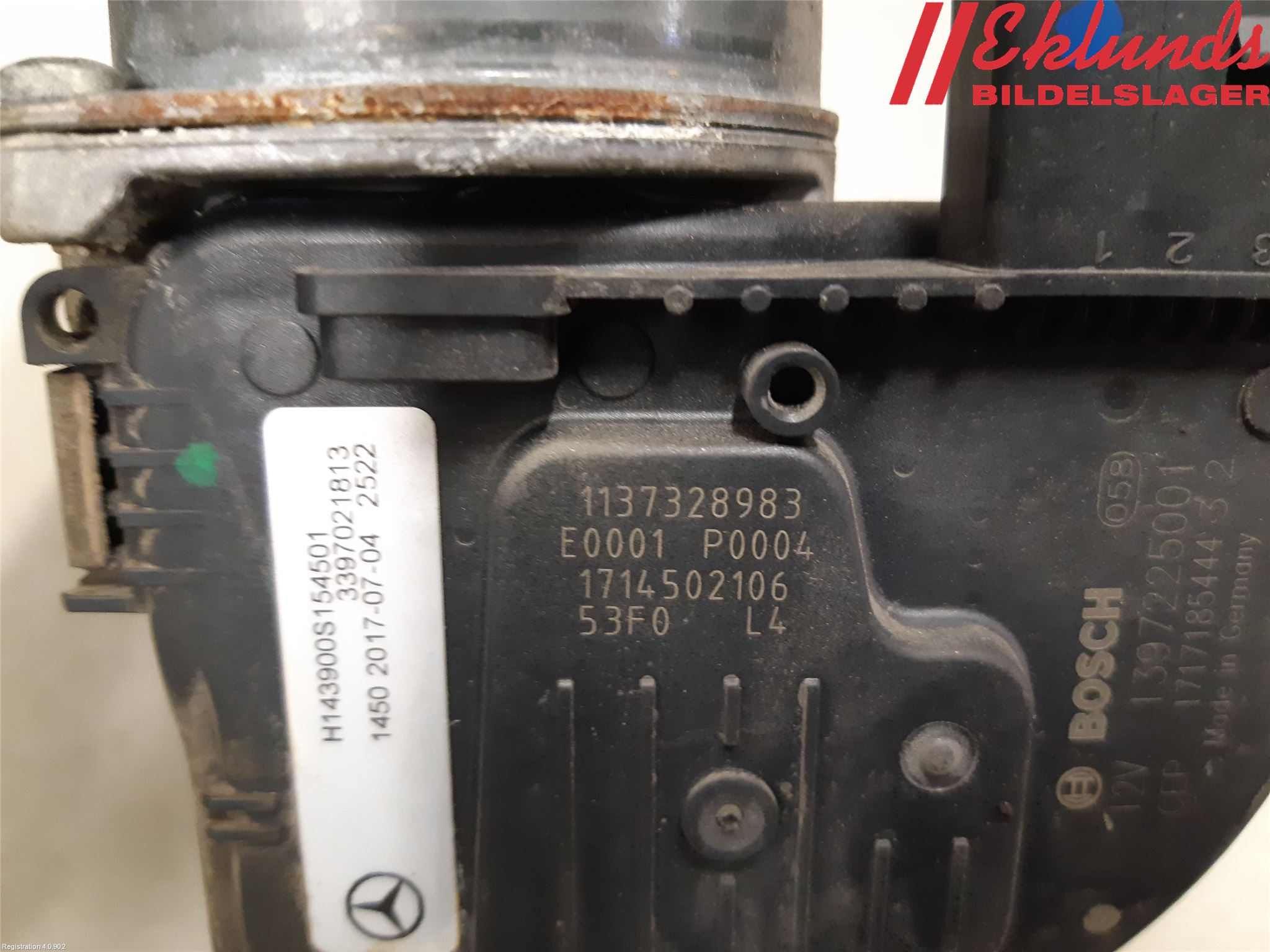 Mercedes-Benz MB E-KLASS (W213) 16-23 Torkarmotor Vindruta