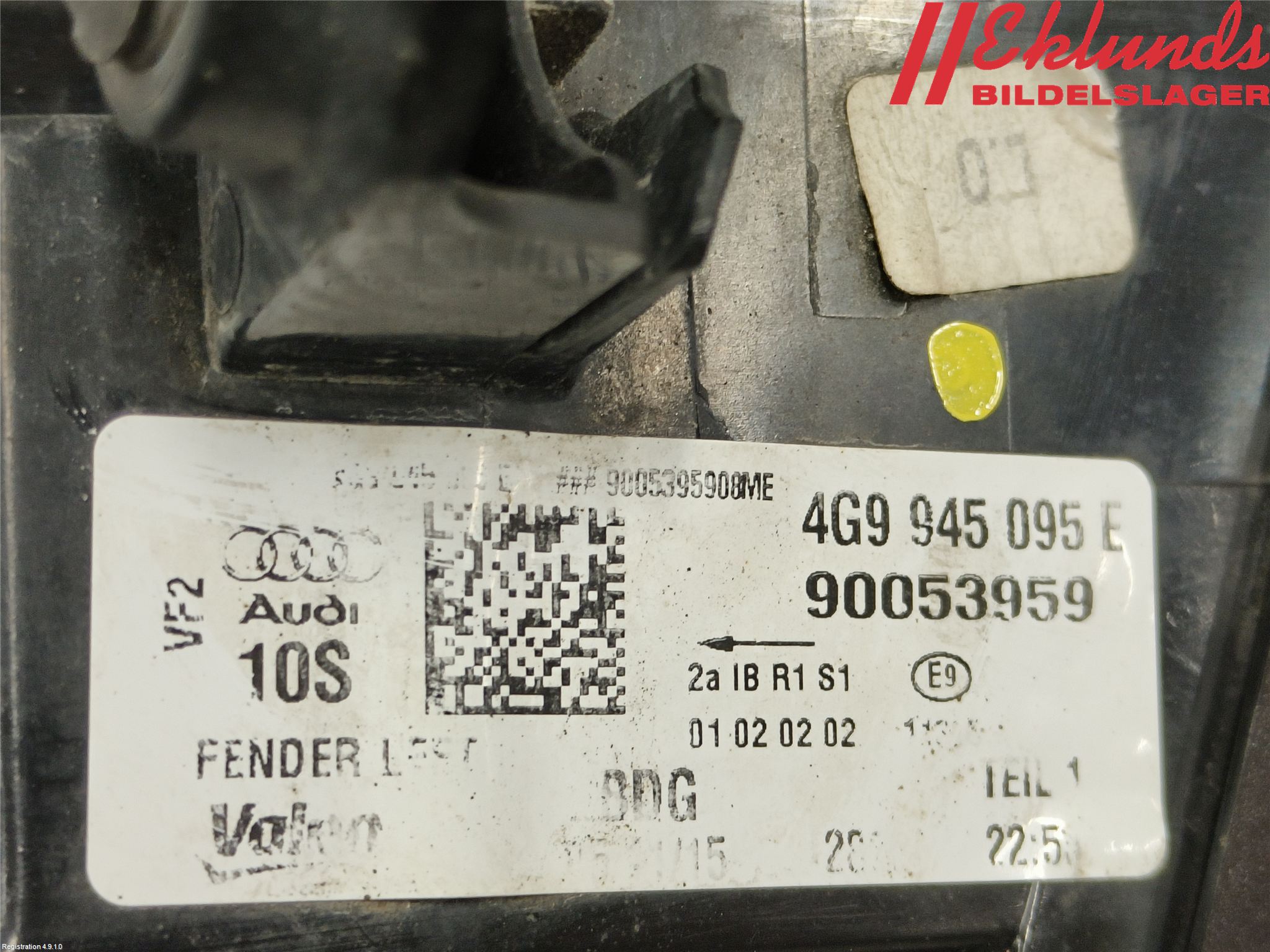 Audi A6 ALLROAD 12-18 Bakljus Vänster