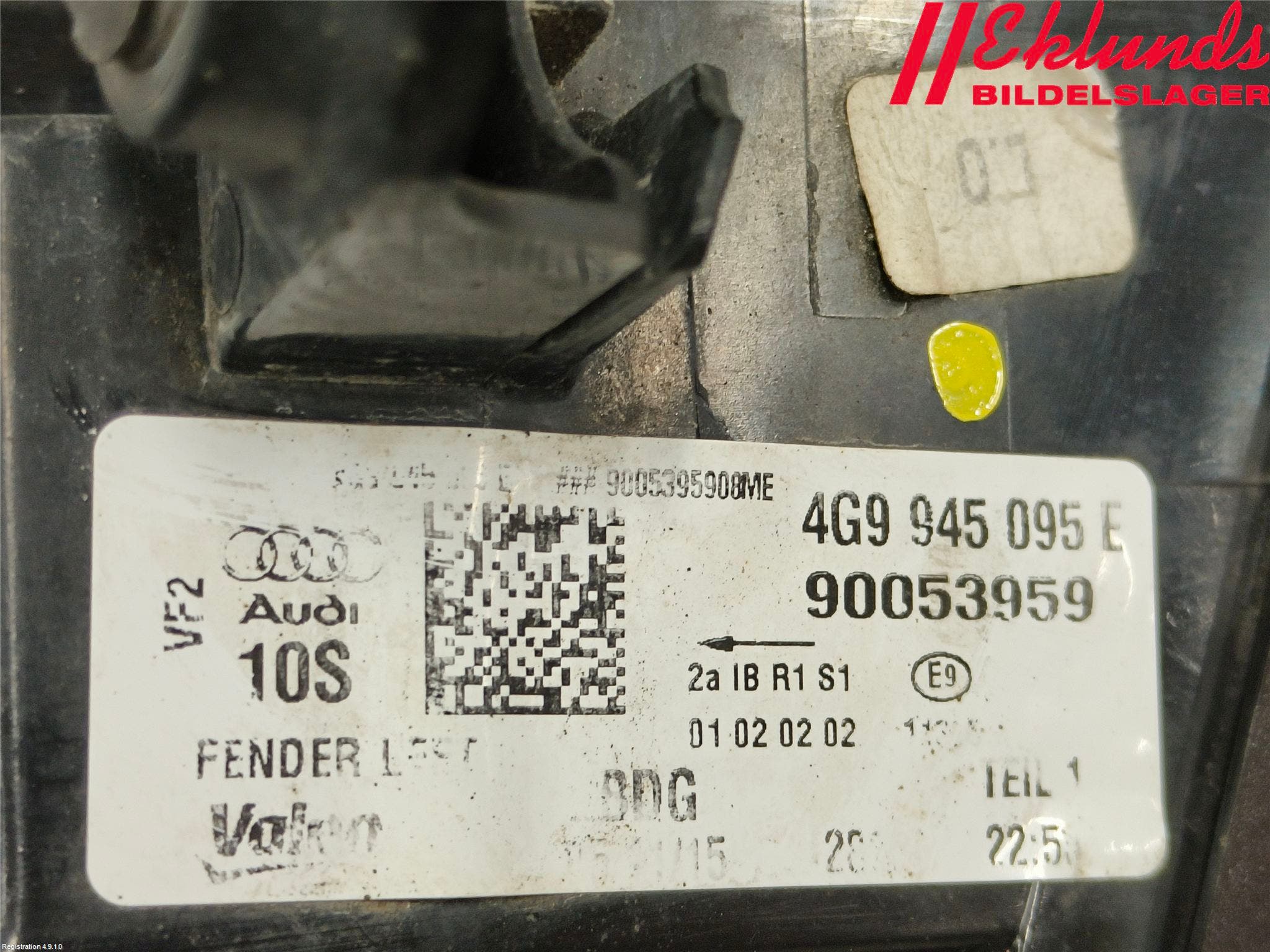 Audi A6 ALLROAD 12-18 Bakljus Vänster