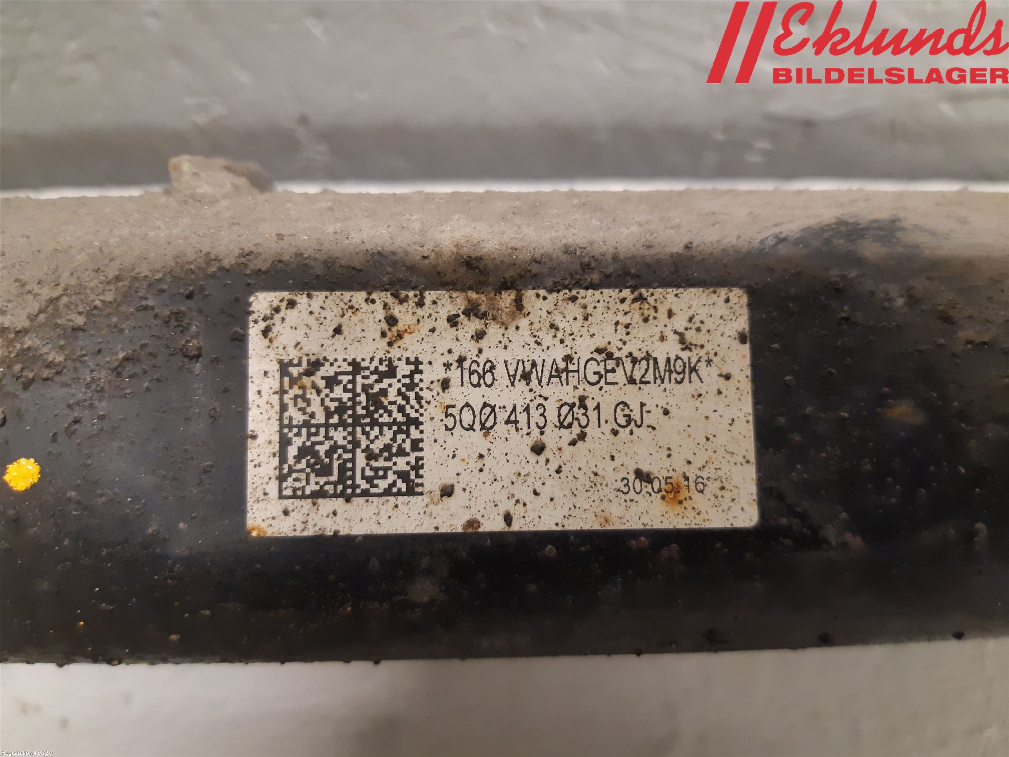 Volkswagen VW GOLF / E-GOLF VII 13-20 Fjäderben Fram Höger