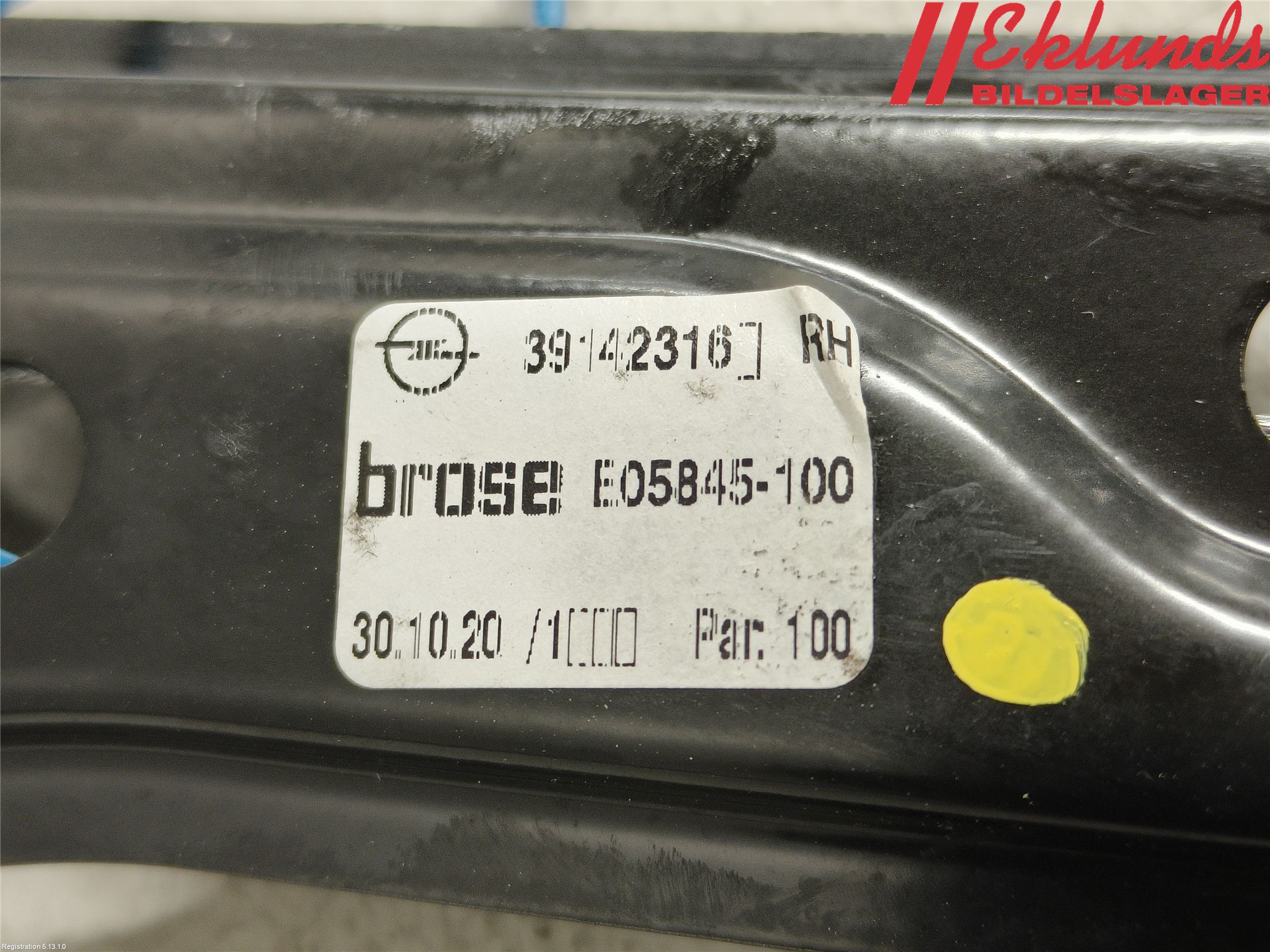 Opel ASTRA K 16-22 Fönsterhiss El Kompl