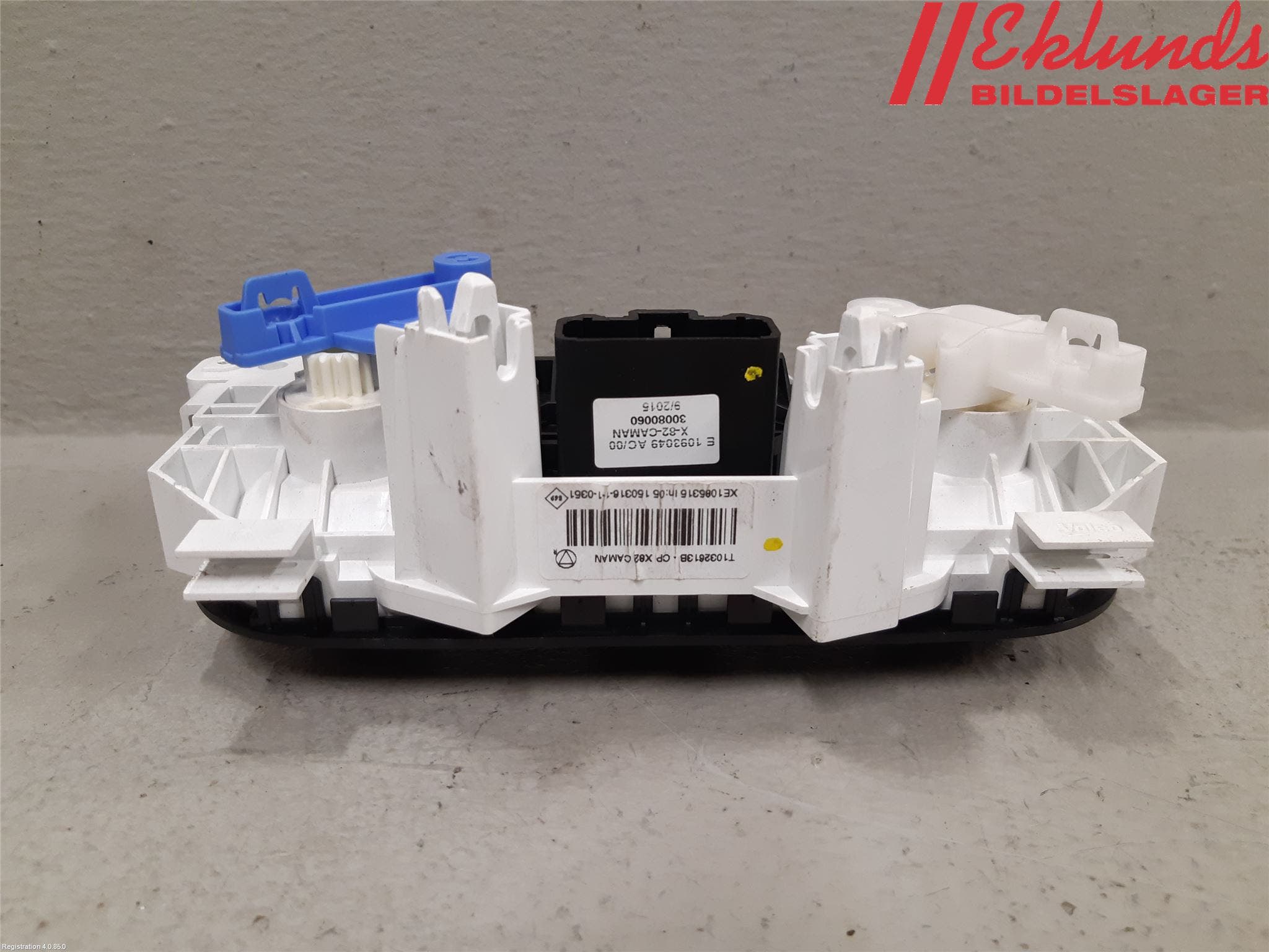 Opel VIVARO 15-19 Värmereglage