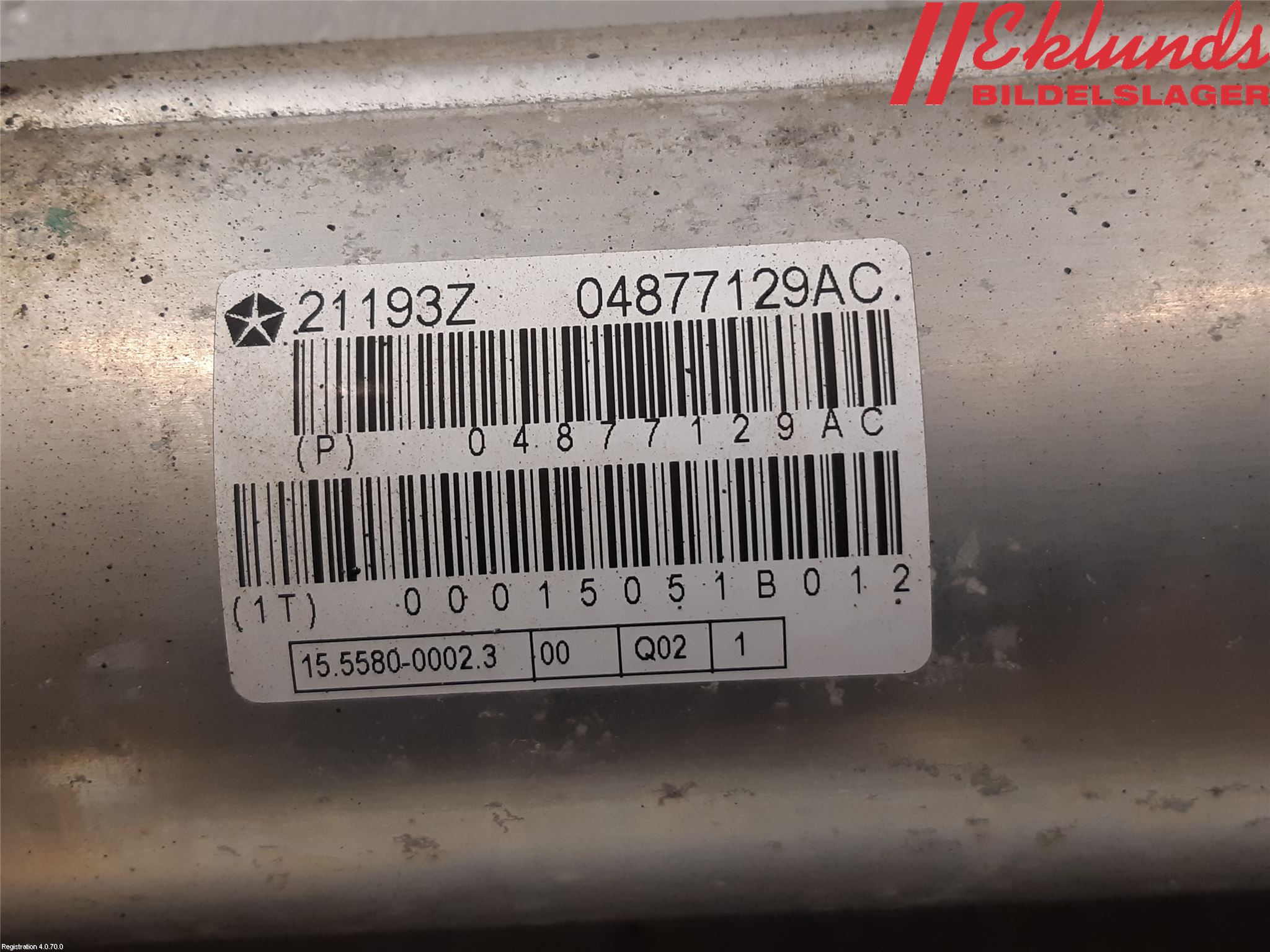 Dodge PICK UP RAM 81- Nivå/Luftförändring Trycktank