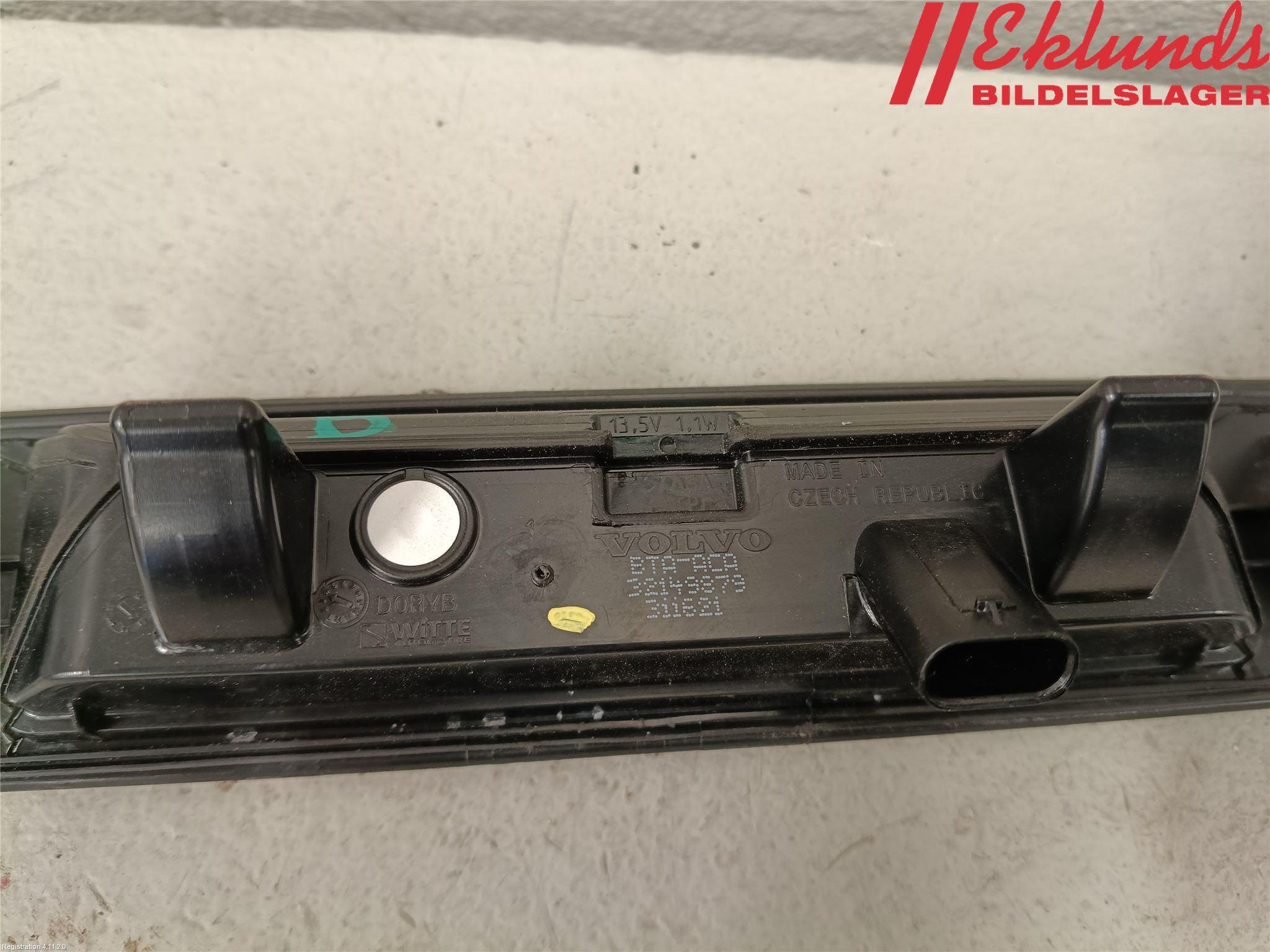 Volvo V60 19- Bakluckehandtag