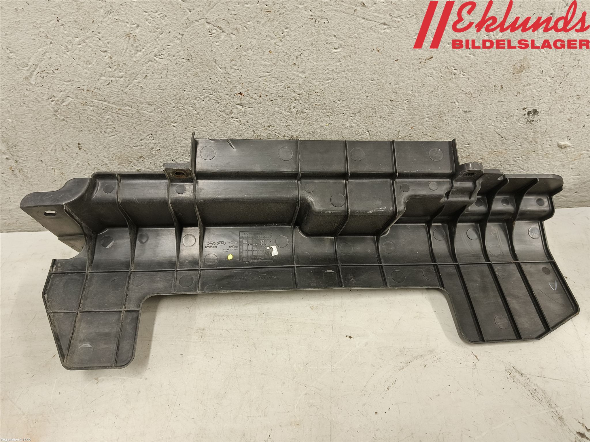 Kia CEED 12-18 Deflektor Plåt-Plast Kylning