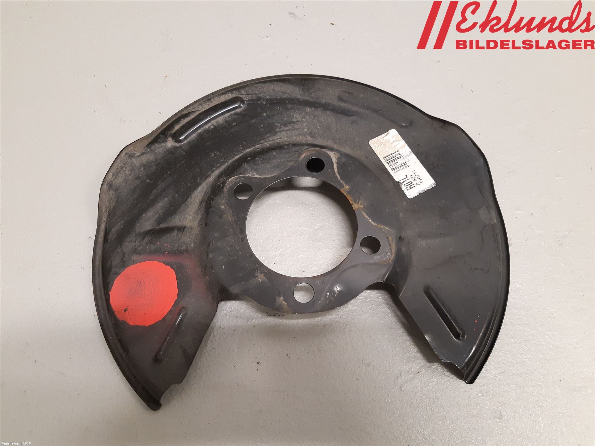 Toyota COROLLA 19- Bromssköld Bak