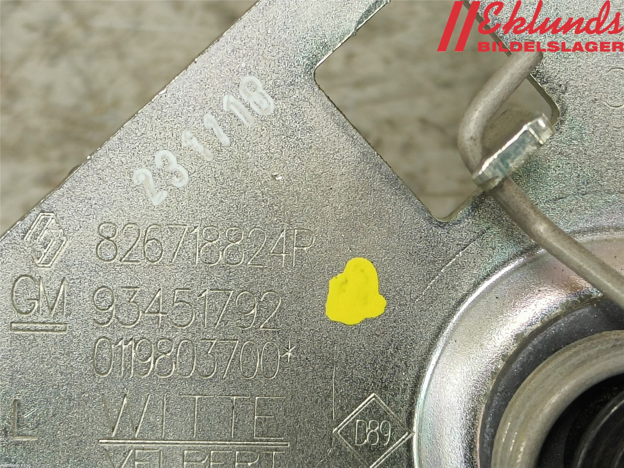 Renault TRAFIC/E-TECH 15- Dörrhandtag Inre Vä