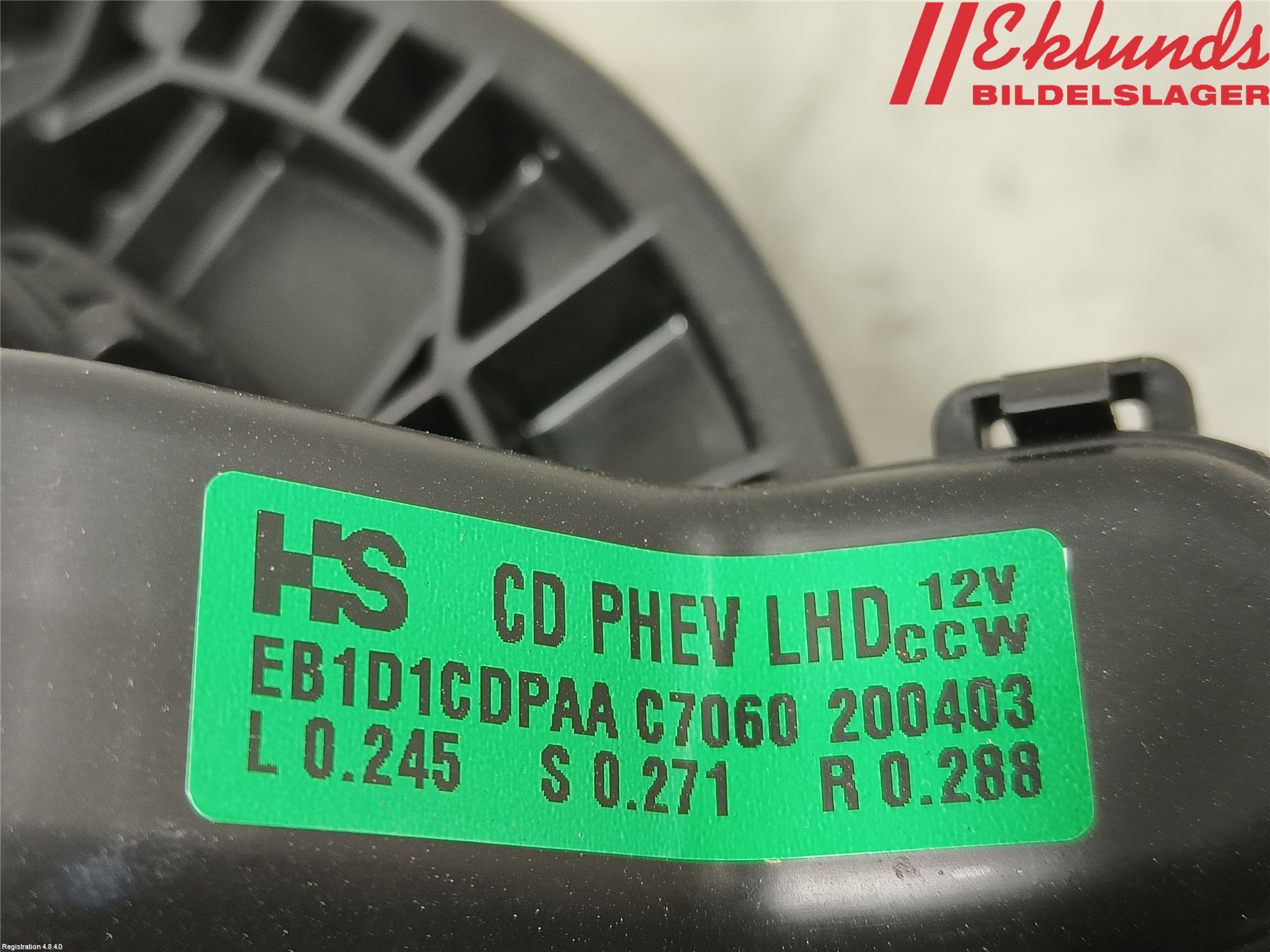 Kia XCEED 19- Värmefläkt