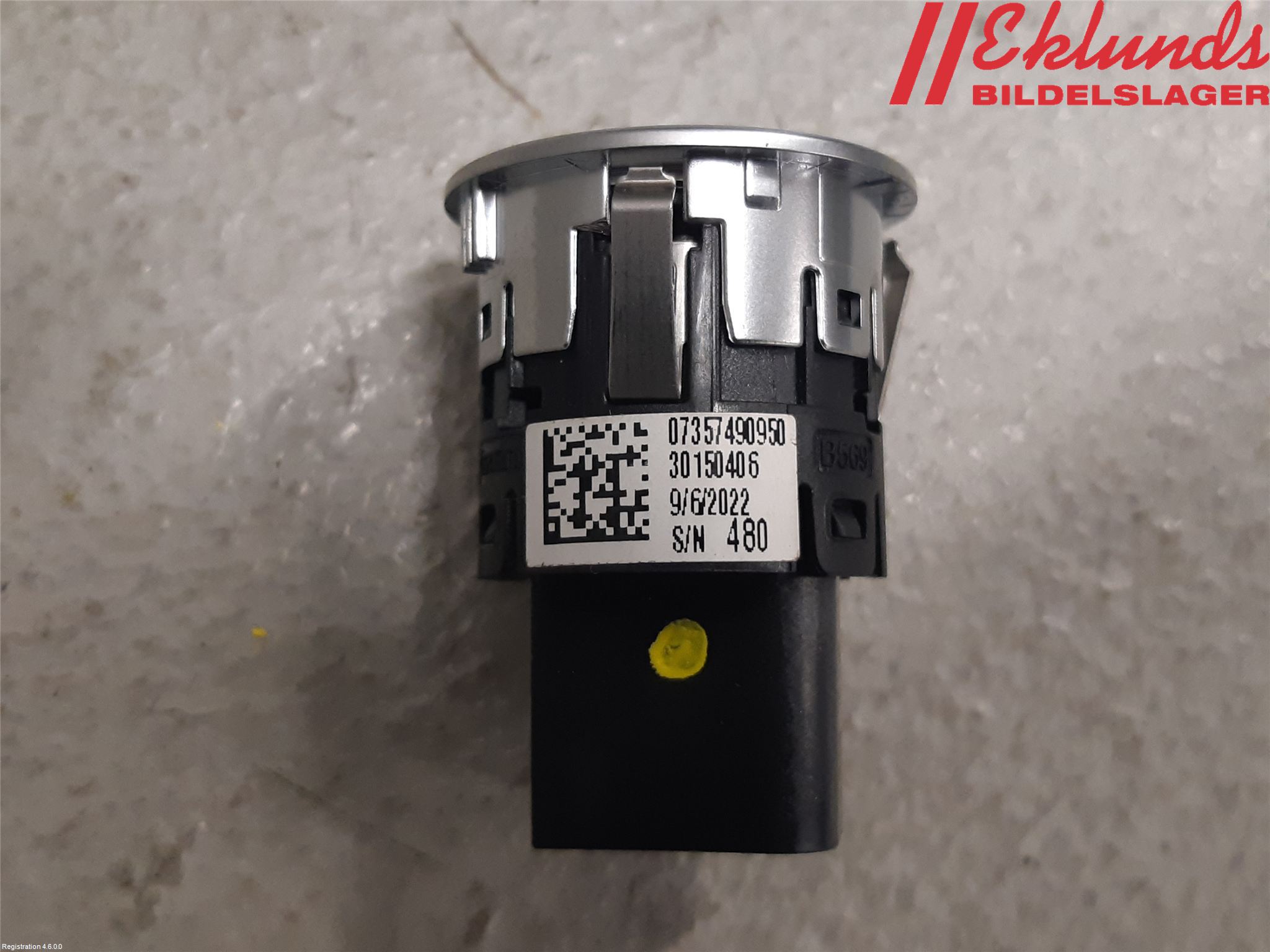 Fiat 500e 20- Strömställare Dörröppnare