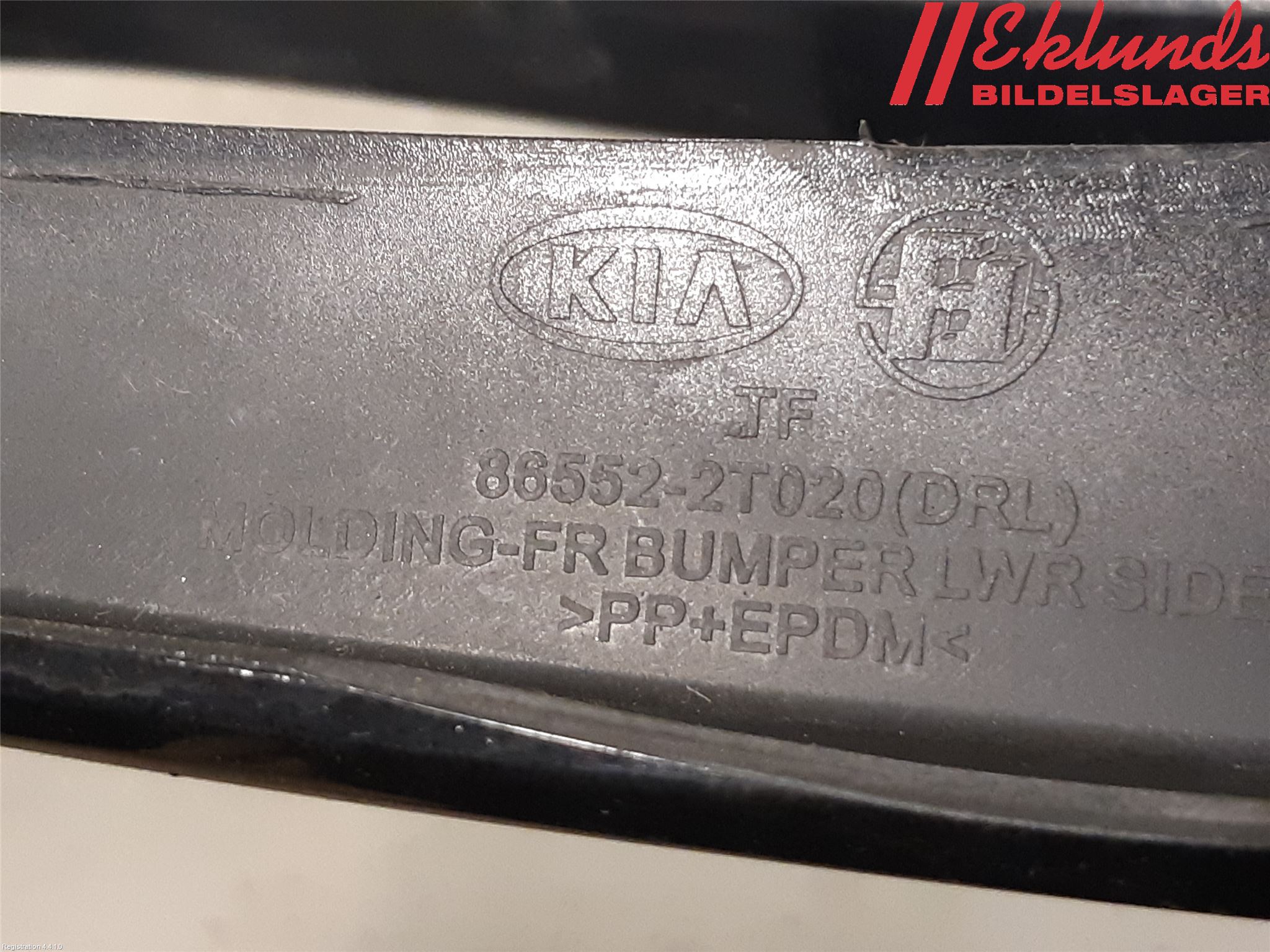 Kia OPTIMA 00-15 Dimljussarg Fram