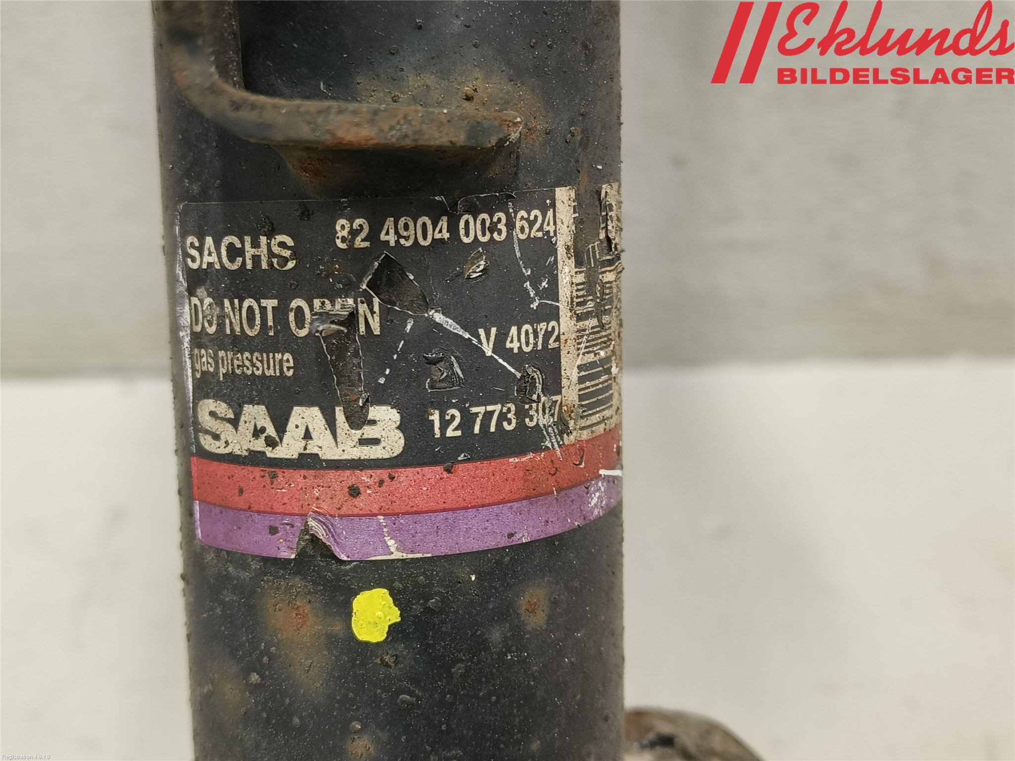 Saab 9-3 VER2/VER3 08-15 Fjäderben Fram Vänster