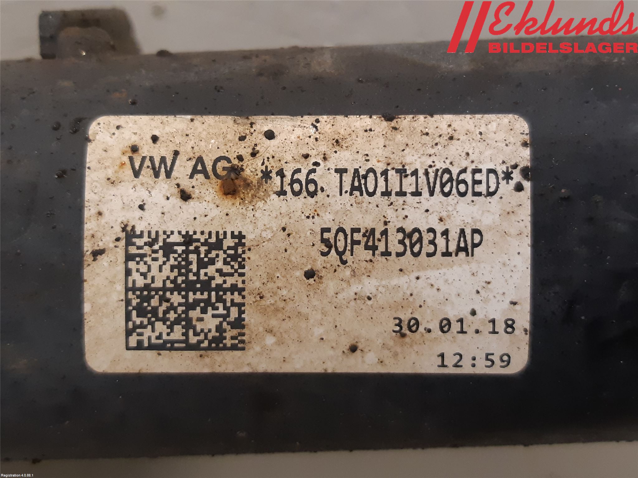 Skoda KODIAQ 17-24 Fjäderben Fram Vänster