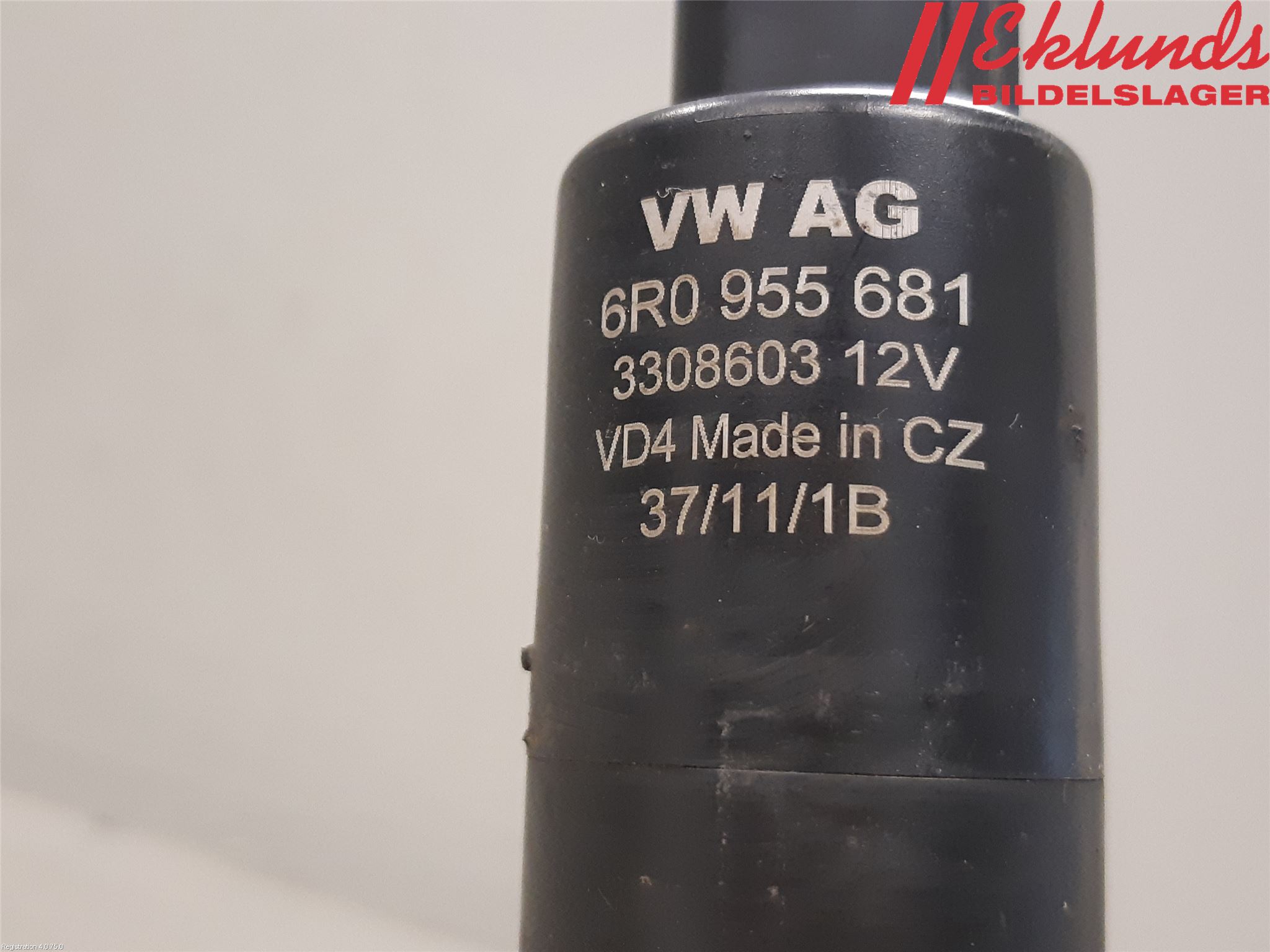 Volkswagen VW PASSAT 11-14 Spolarpump Högtryck