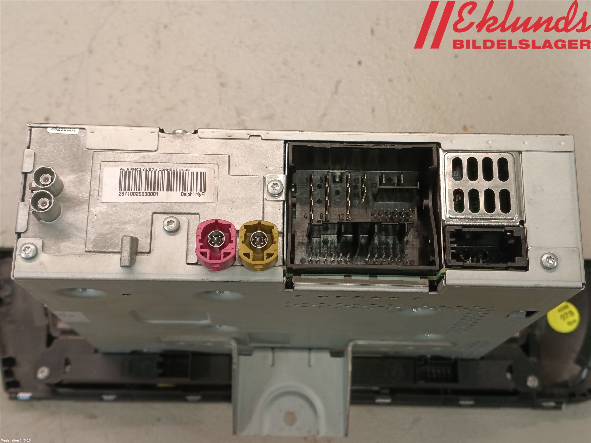 Audi A6/S6 4G 11-18 Cd Radio - Multimediapanel