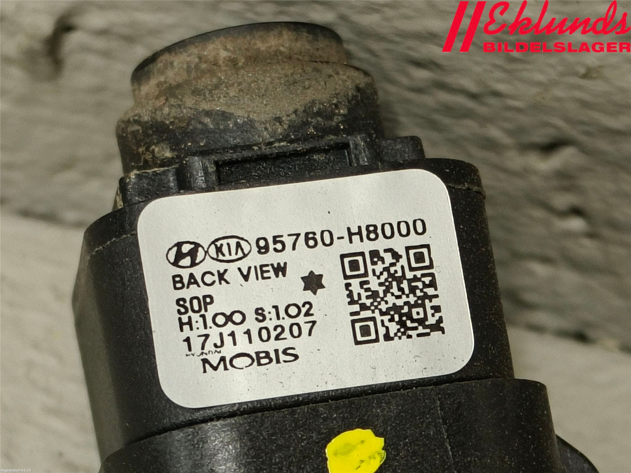 Kia RIO 17- Parkeringshjälp Kamera