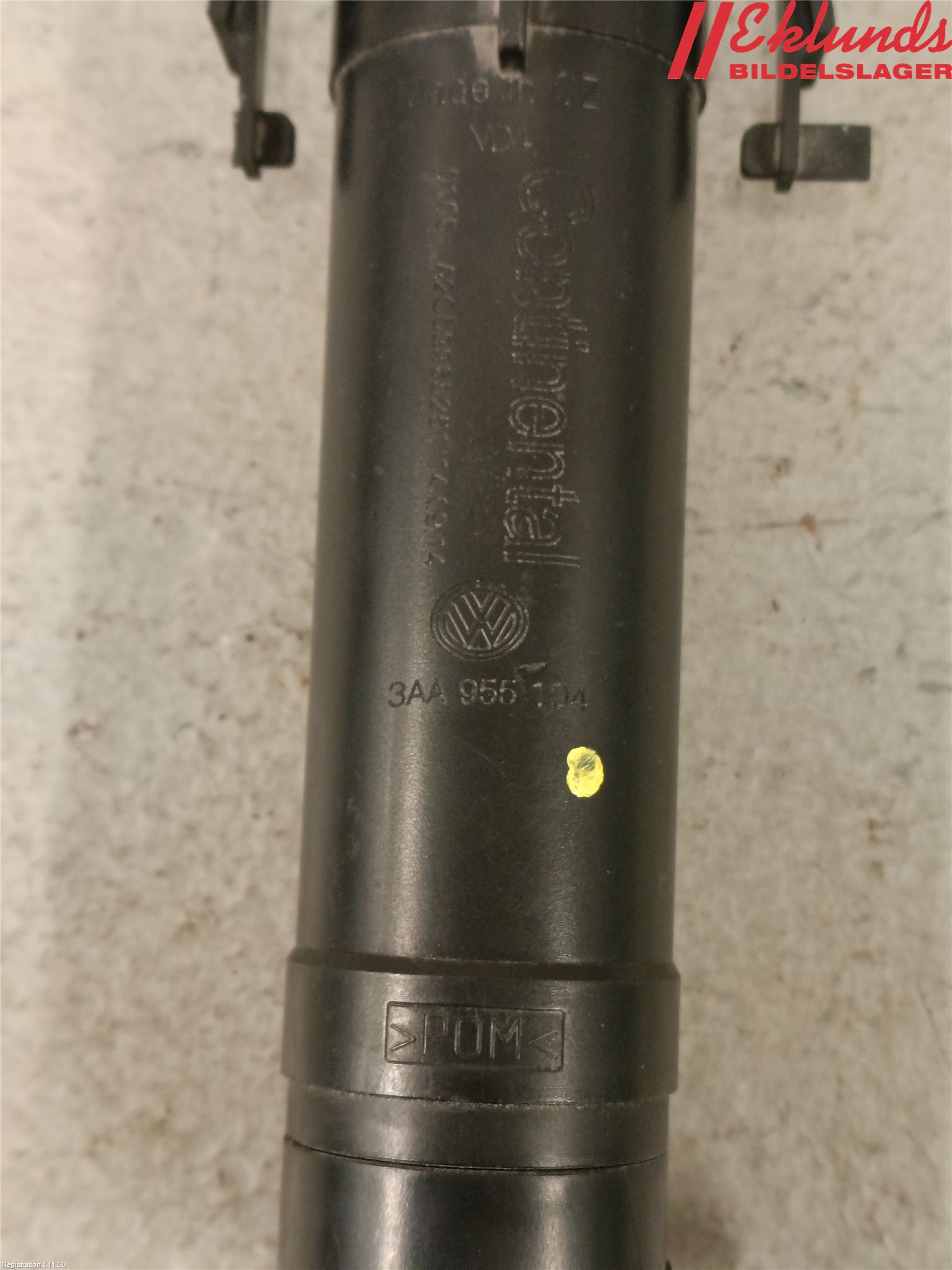 Volkswagen VW PASSAT 11-14 Spolarmunstycke Strålkastare