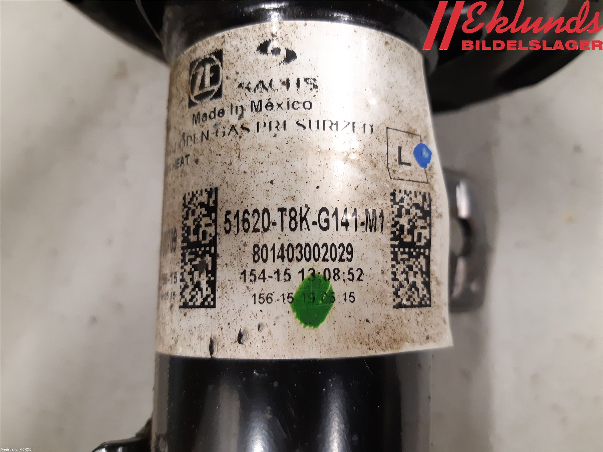 Honda HR-V 15-21 Fjäderben Fram Vänster