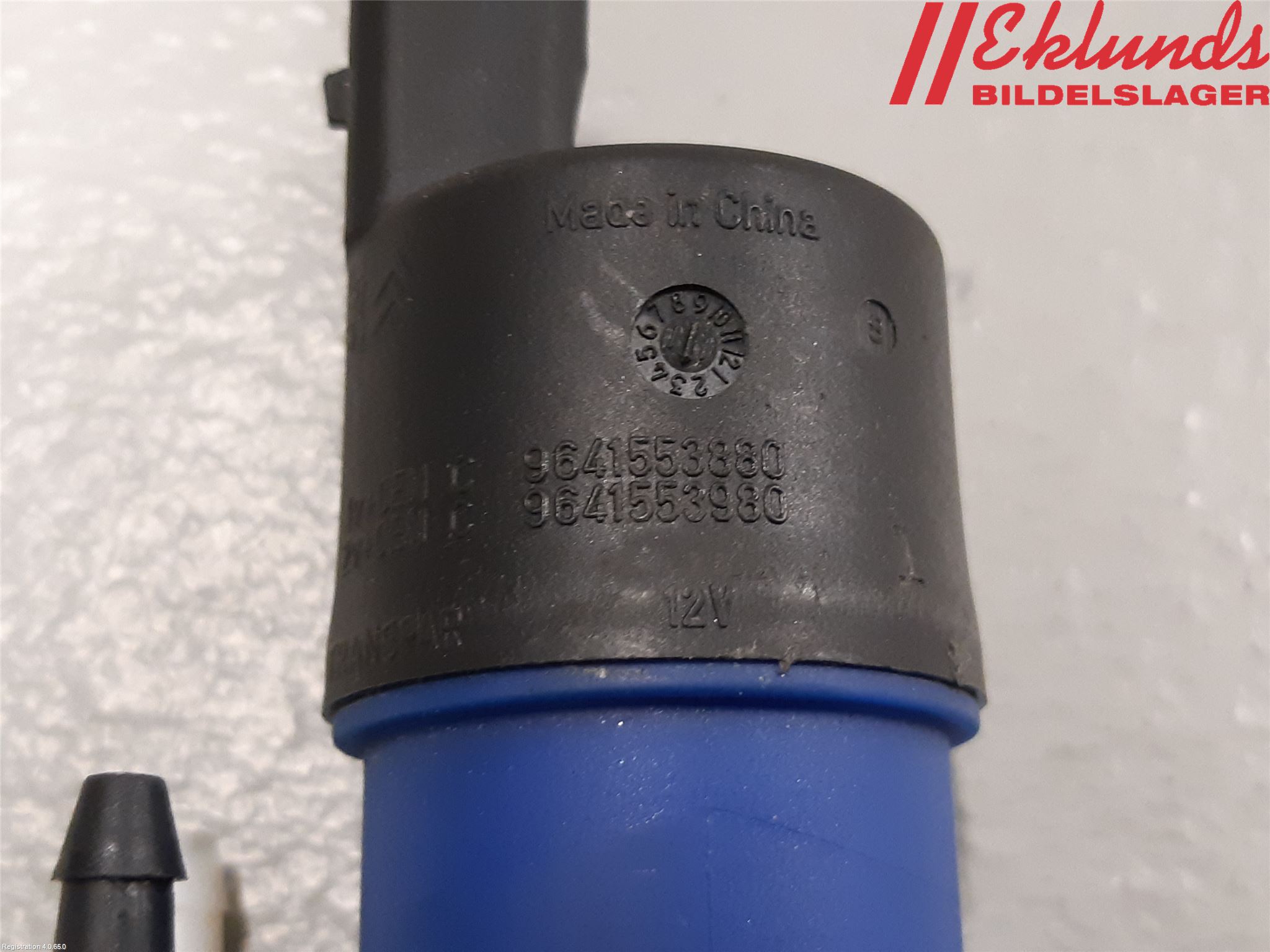 Renault CLIO III  09-12 Spolarpump Högtryck