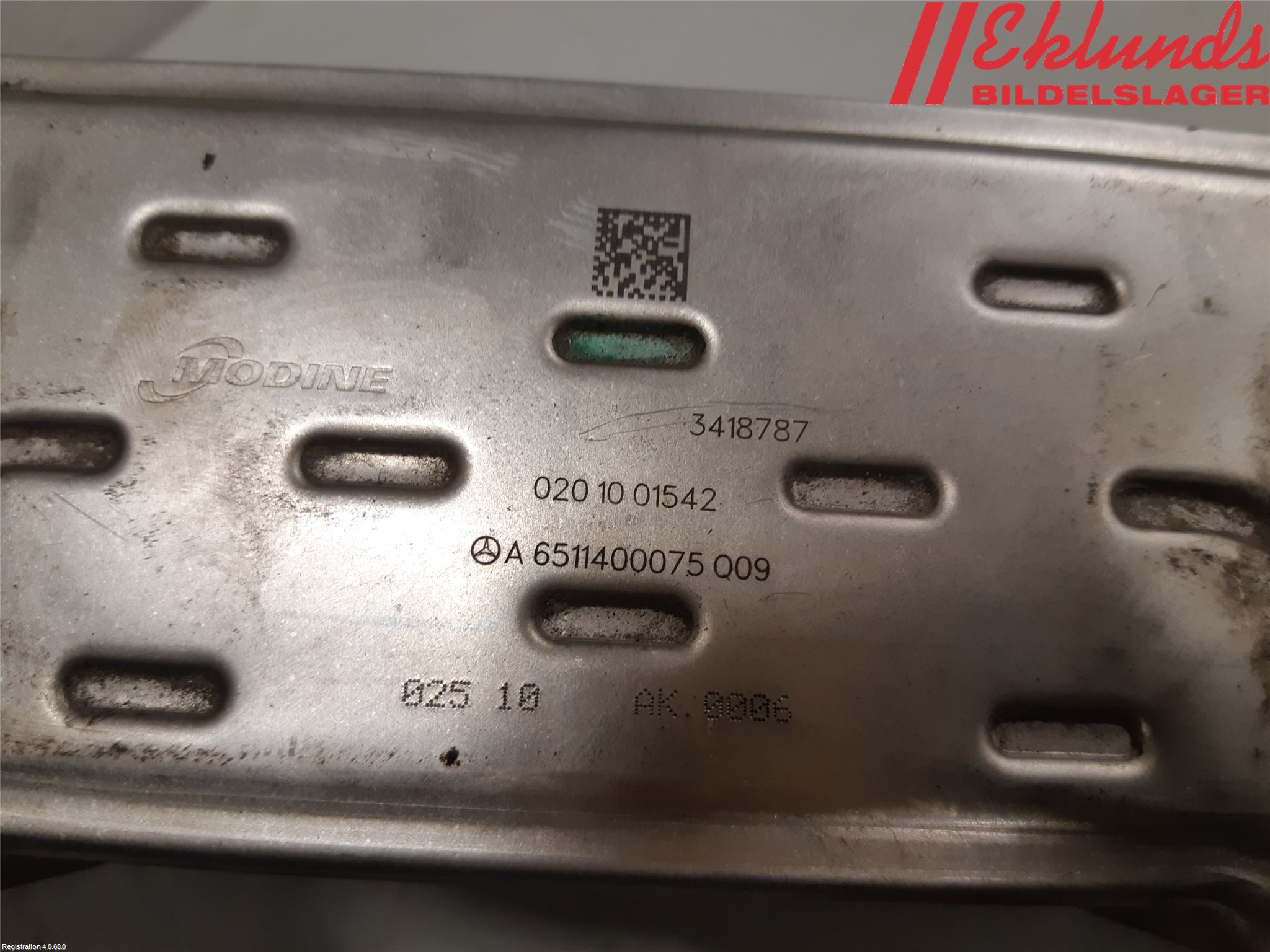 Mercedes-Benz MB C-KLASS (W204) 07-15 Avgaskylare