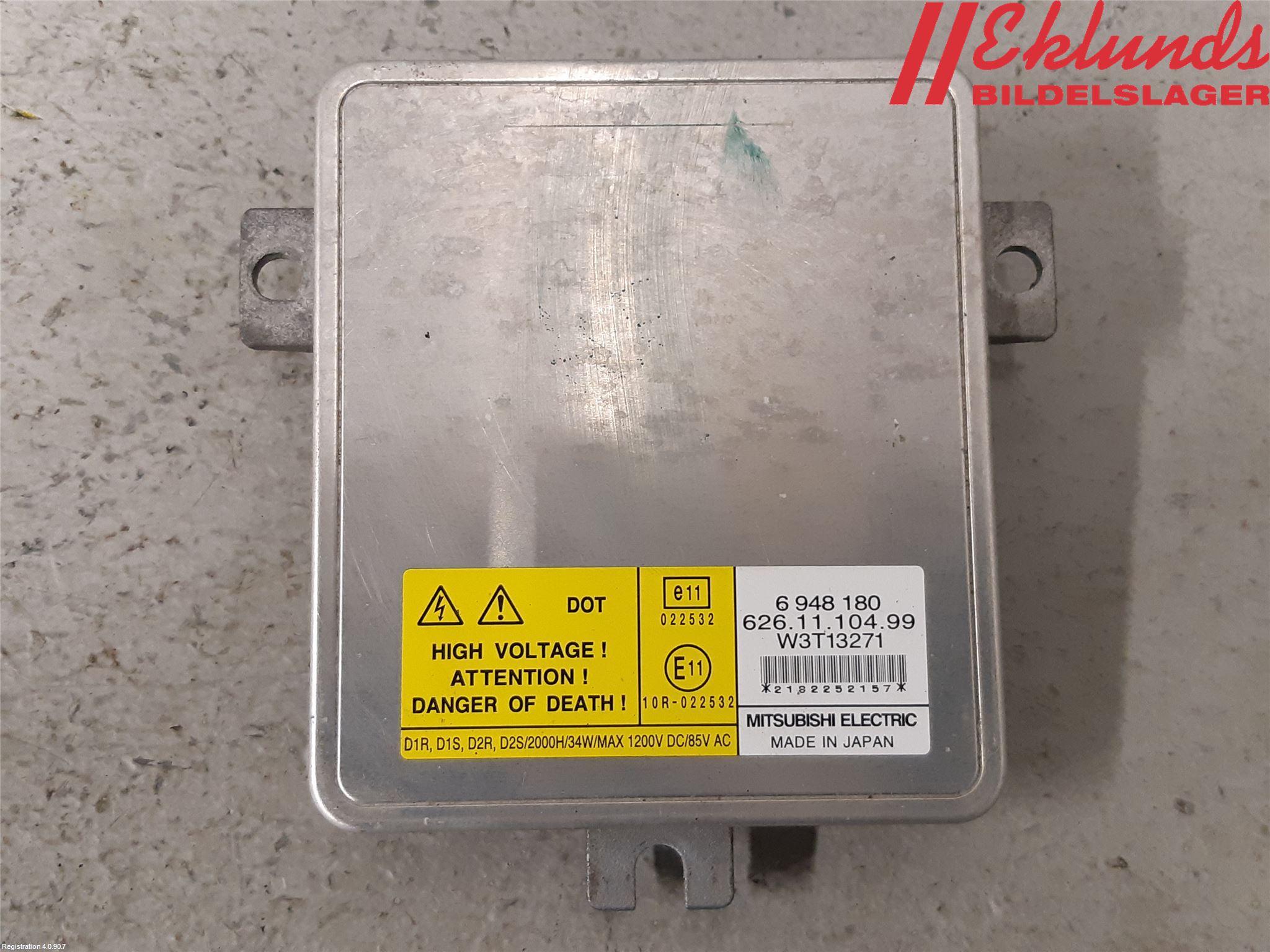 BMW 3 E90/91 SED/TOU 05-12 Styrenhet Strålkastare