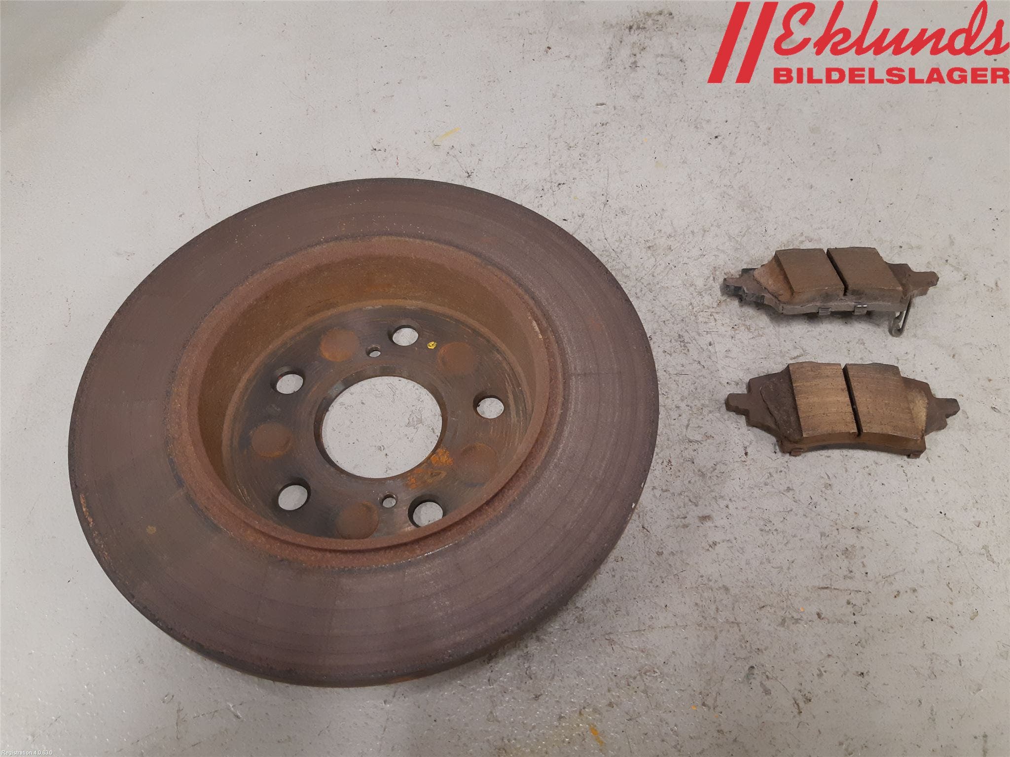 Toyota COROLLA 19- Bromsskiva Bak