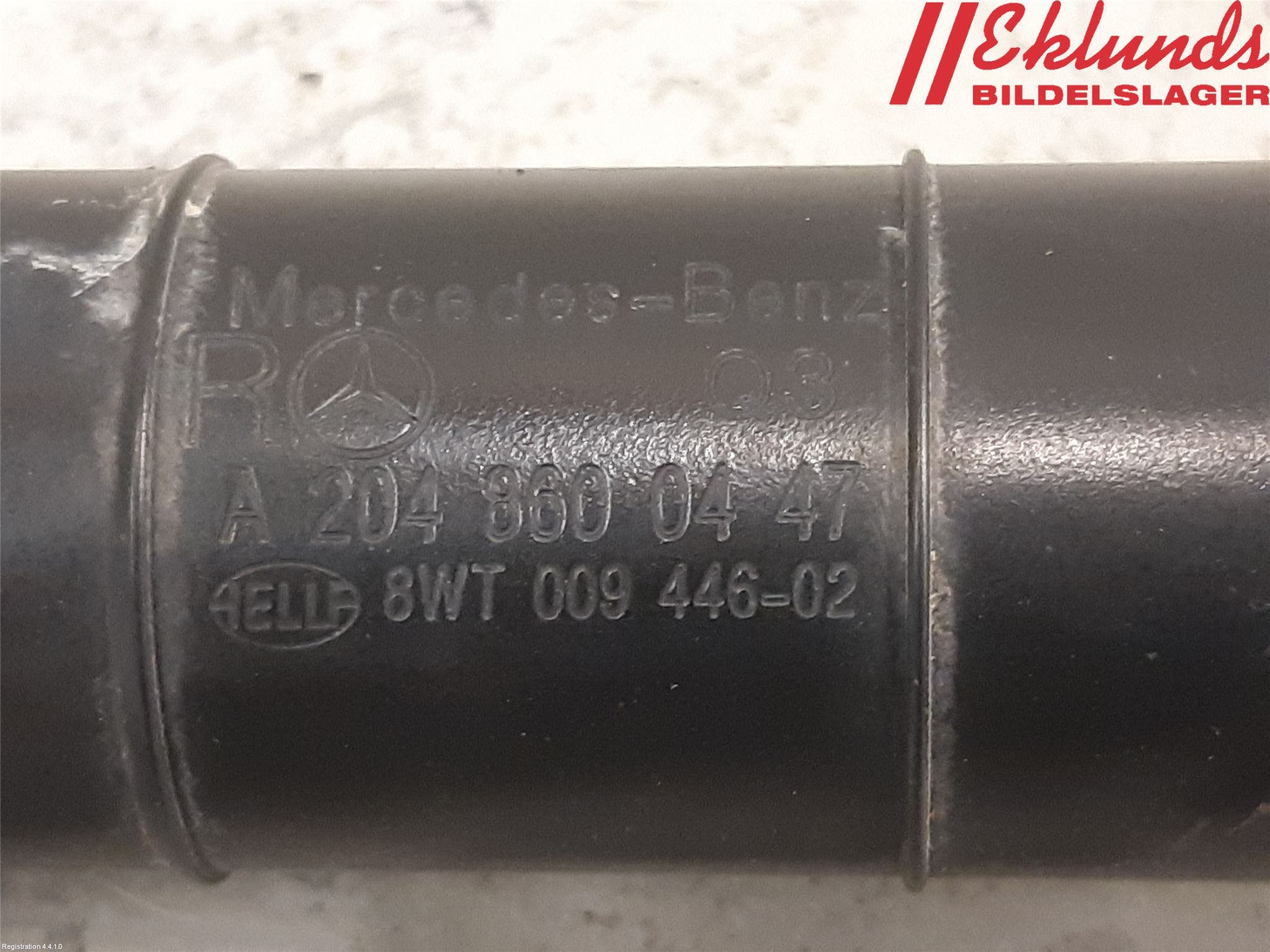 Mercedes-Benz MB C-KLASS (W204) 07-15 Spolarmunstycke Strålkastare