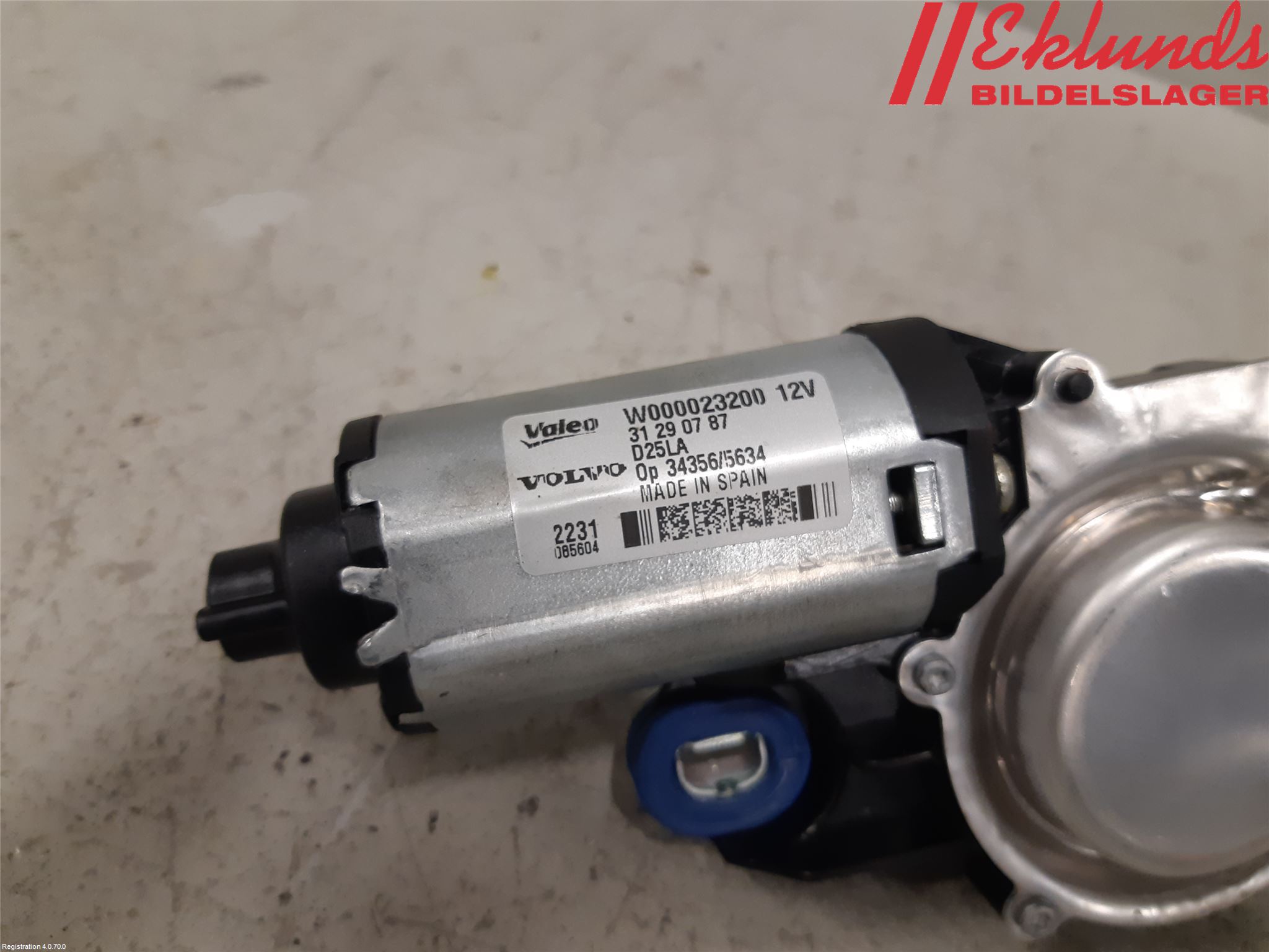 Volvo XC70 08-13 Torkarmotor Baklucka