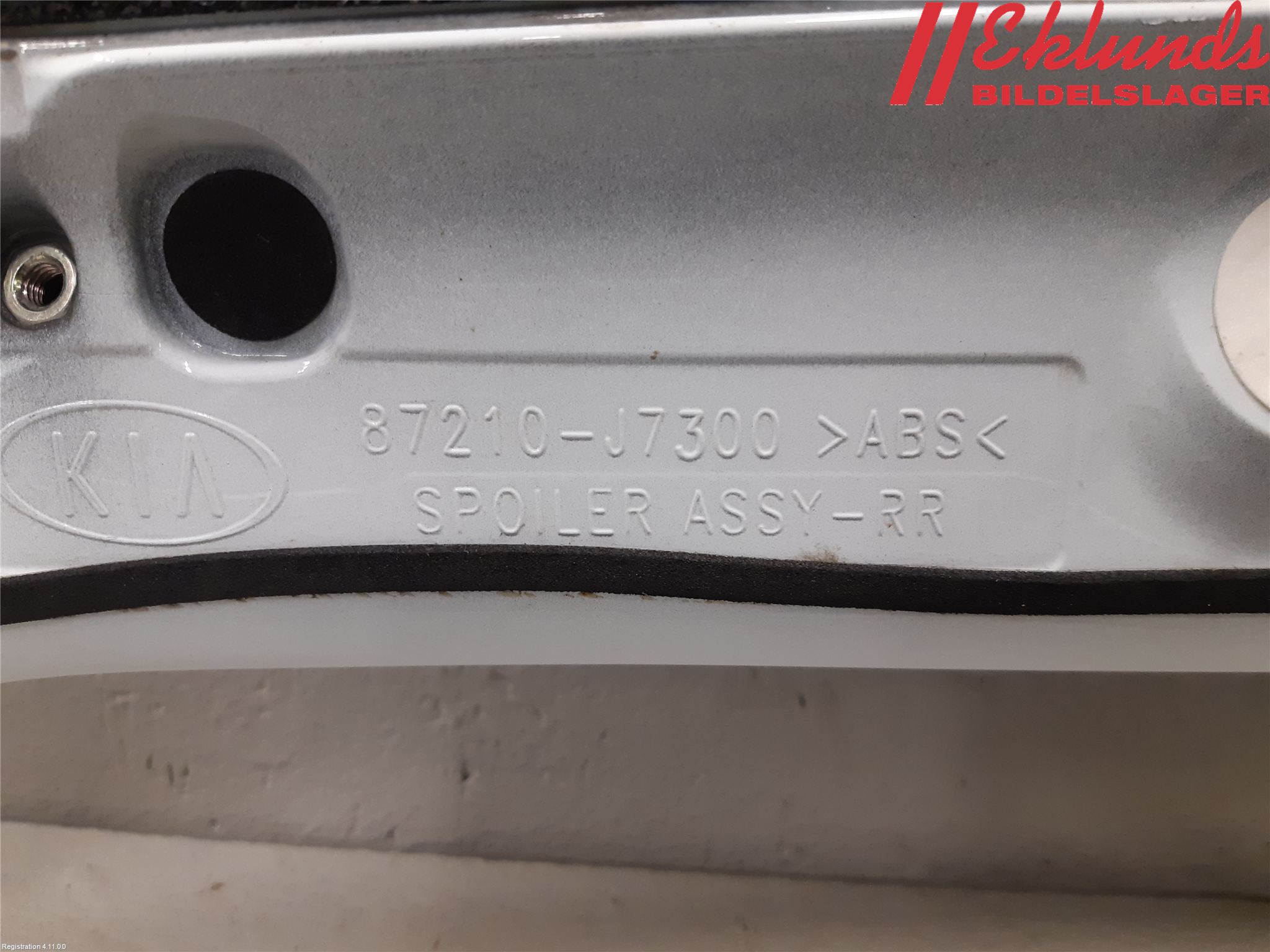 Kia CEED/CEED SW 19- Spoiler Baklucka