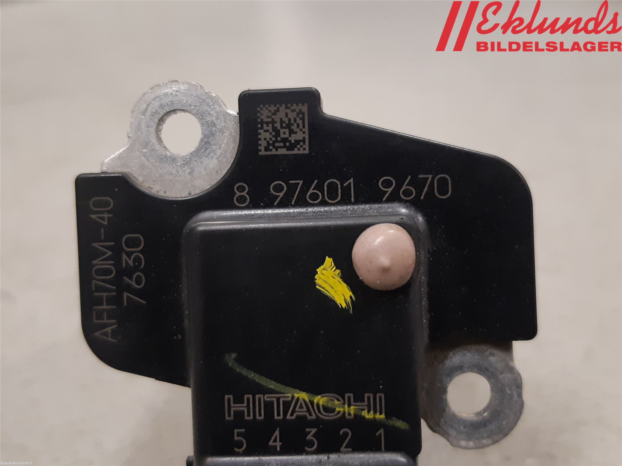 Isuzu D-MAX Injluftmassamätare