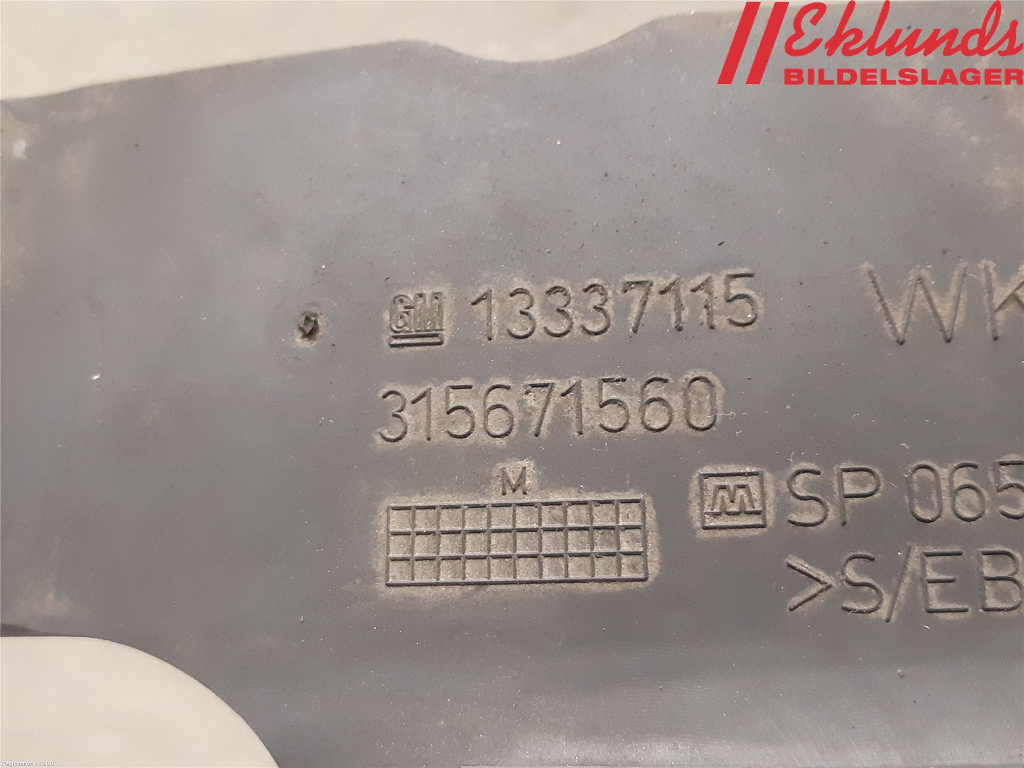 Opel ASTRA J 10-15 Deflektor Plåt-Plast Kylning
