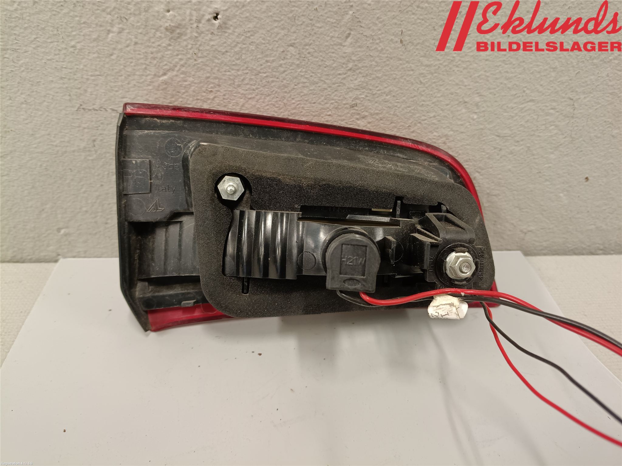 Volvo S60 11-13 Bakljus Lucka Hö